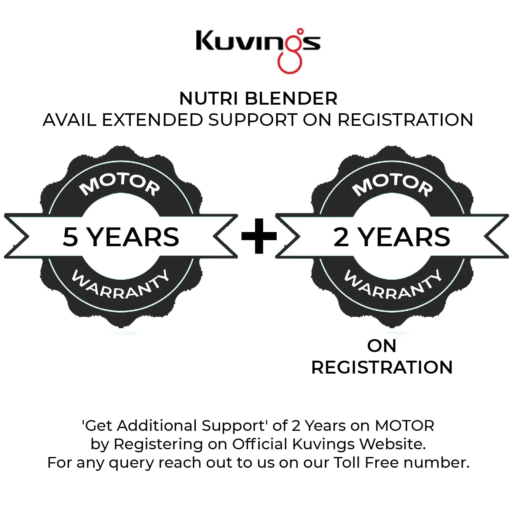 Kuvings Nutri Blender PRO Champagne Gold, Powerful 1000 Watts Motor, Mixer/Grinder/Smoothie Maker, Blender for Smoothies and Juices, Stainless Steel Body, 2 Blade Set: Wet & Dry
