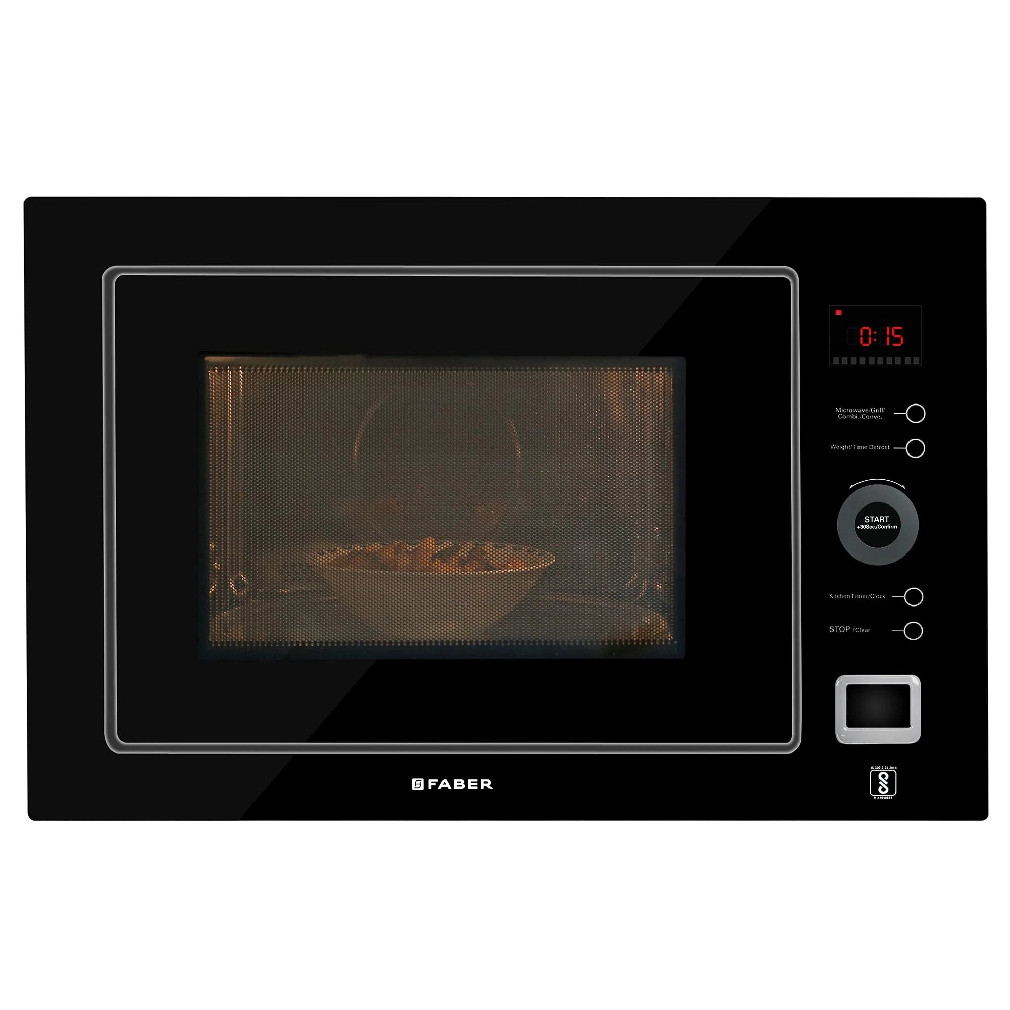 Faber 25L Convection Microwave Oven (FBI MWO 25L CGS BK, Black)