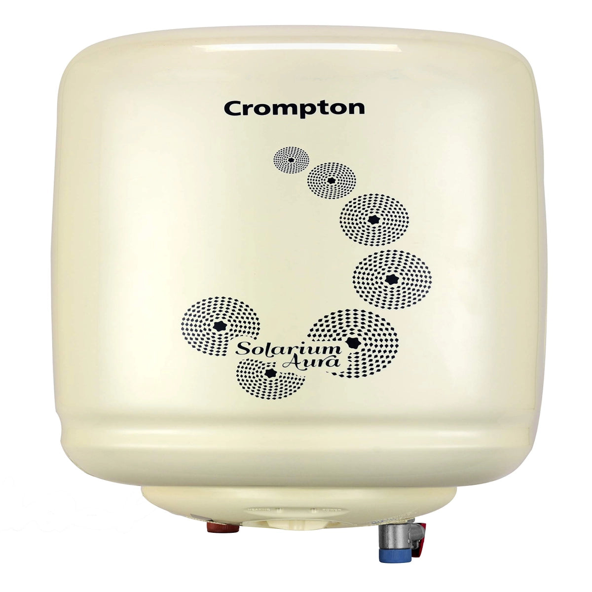 Crompton Solarium Aura ASWH1315 15-Litre 2000-Watt Storage Water Heater (White)