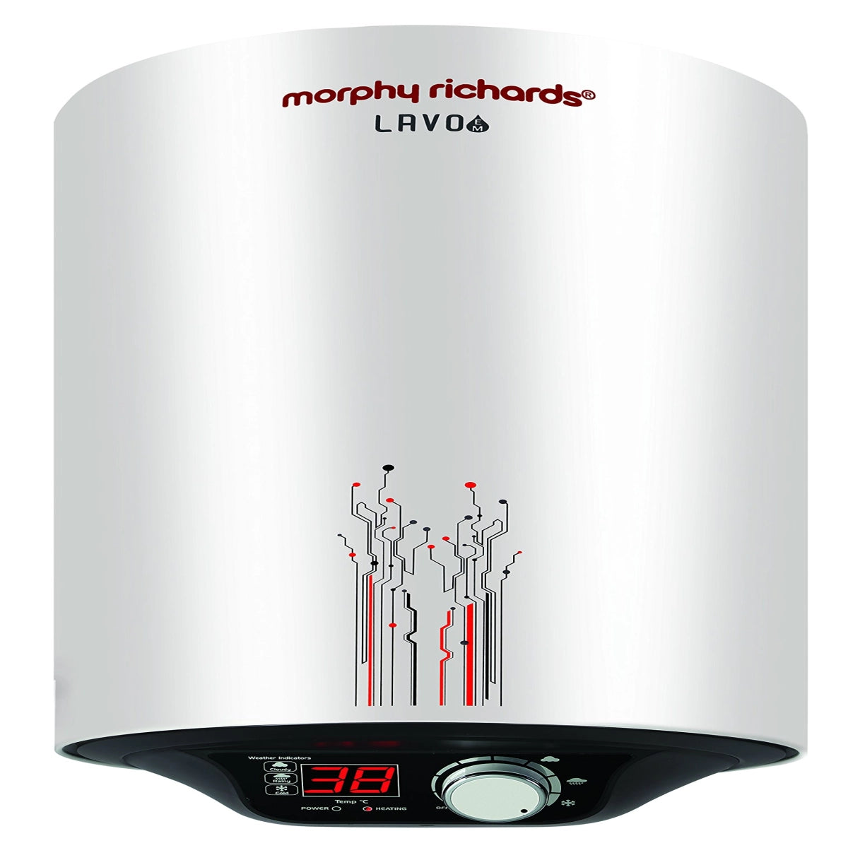 Morphy Richards Lavo EM 25-Litre Vertical Storage Water Heater (White)
