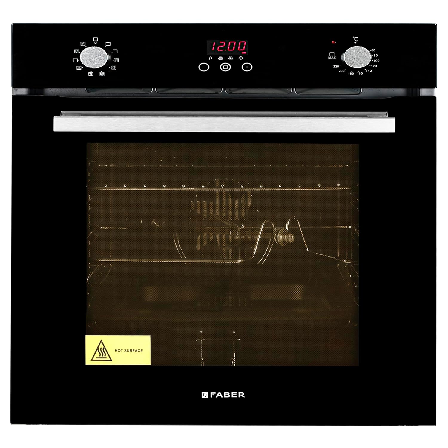 Faber 80 L Convection Microwave Oven (FBIO 80L 10F GLM, Black)