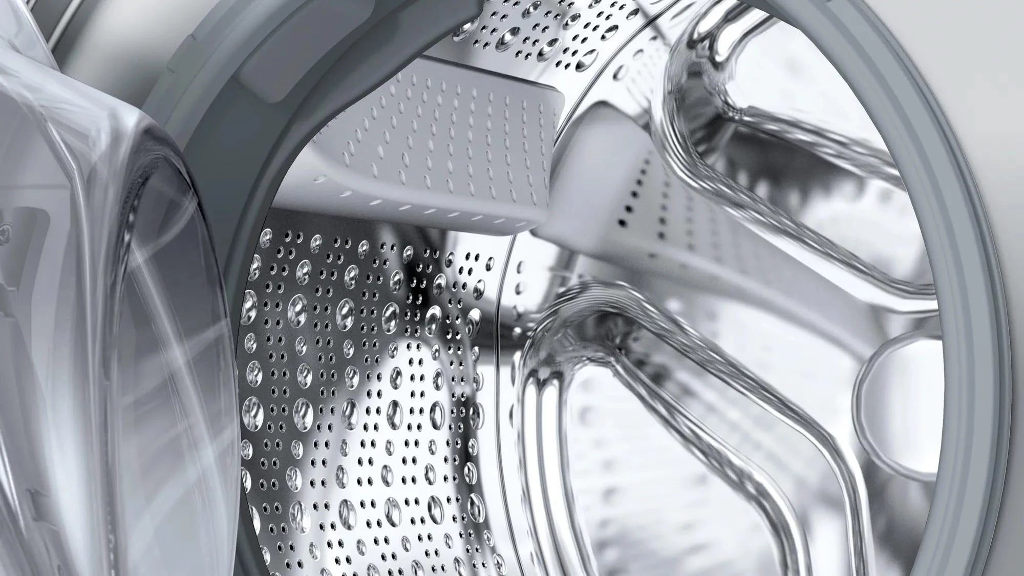 Bosch 9KG 5 Star Series 6 Fully-Automatic Front Loading Washing Machine (WGA244ZSIN Silver, AI active water plus, In-Built Heater)