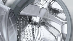 Bosch 9KG 5 Star Series 6 Fully-Automatic Front Loading Washing Machine (WGA244ZSIN Silver, AI active water plus, In-Built Heater)