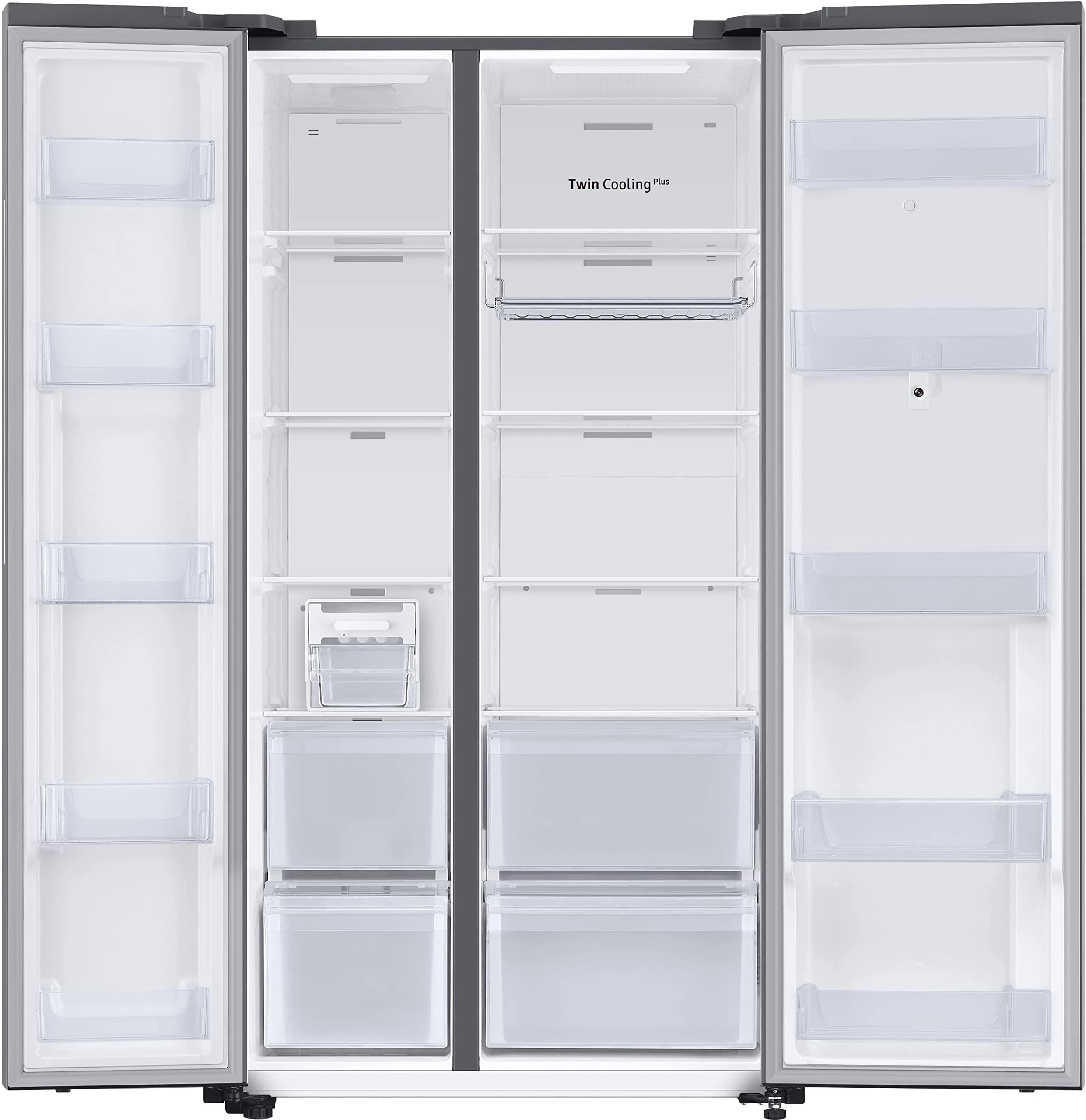 Samsung 635L Convertible 5 In 1 Digital Inverter Side by Side Refrigerator, (‎RS7FCG8113SLHL, EZ Clean Steel)