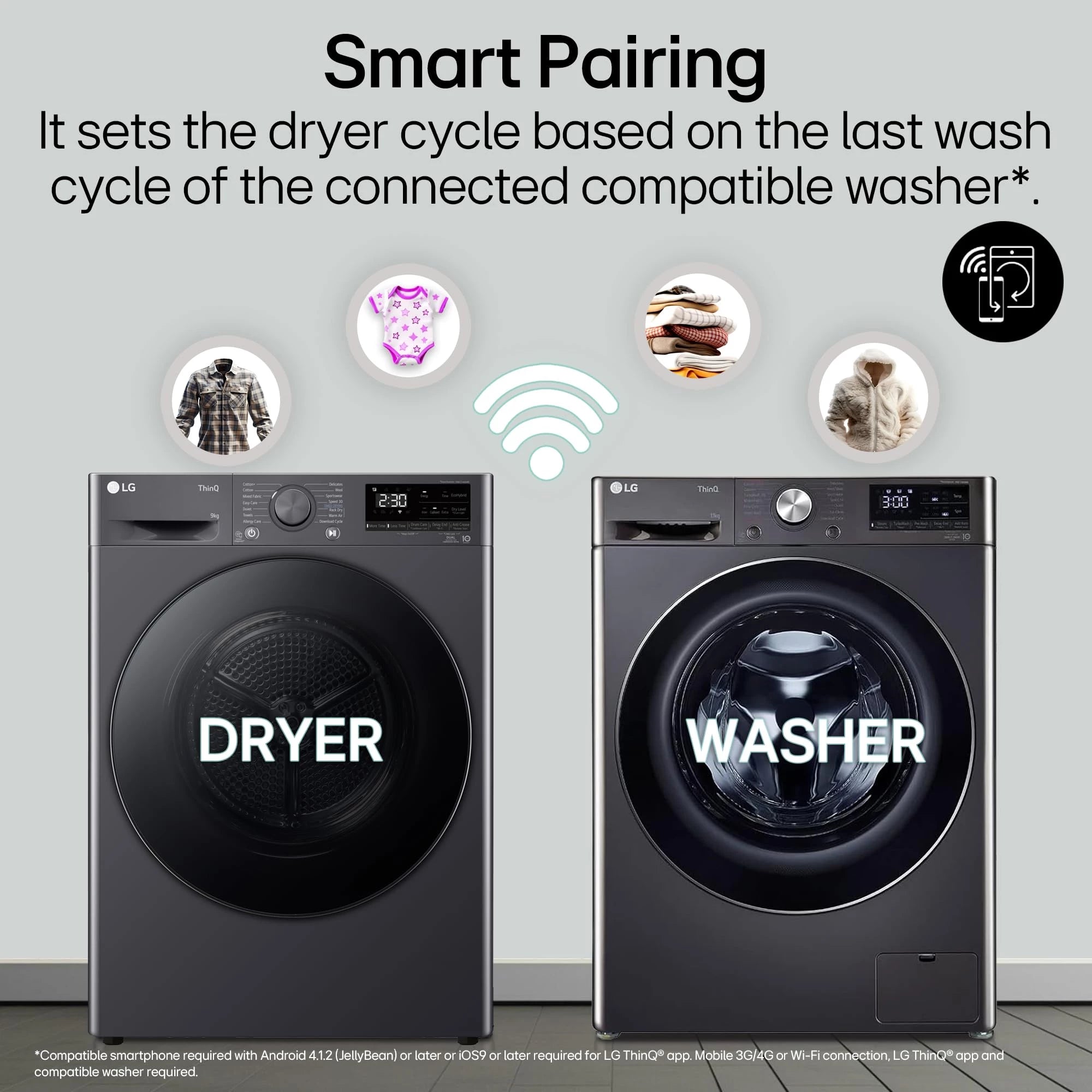 LG DHV09SAM 9 kg dryer image 33