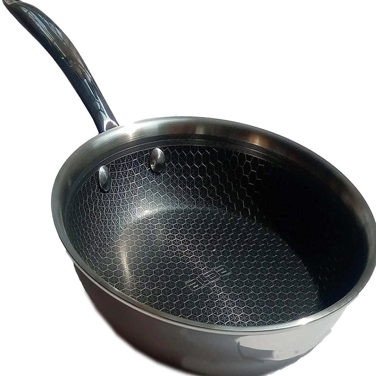 Alda Fry Pan Nero Triply Stainless Steel Non-Stick