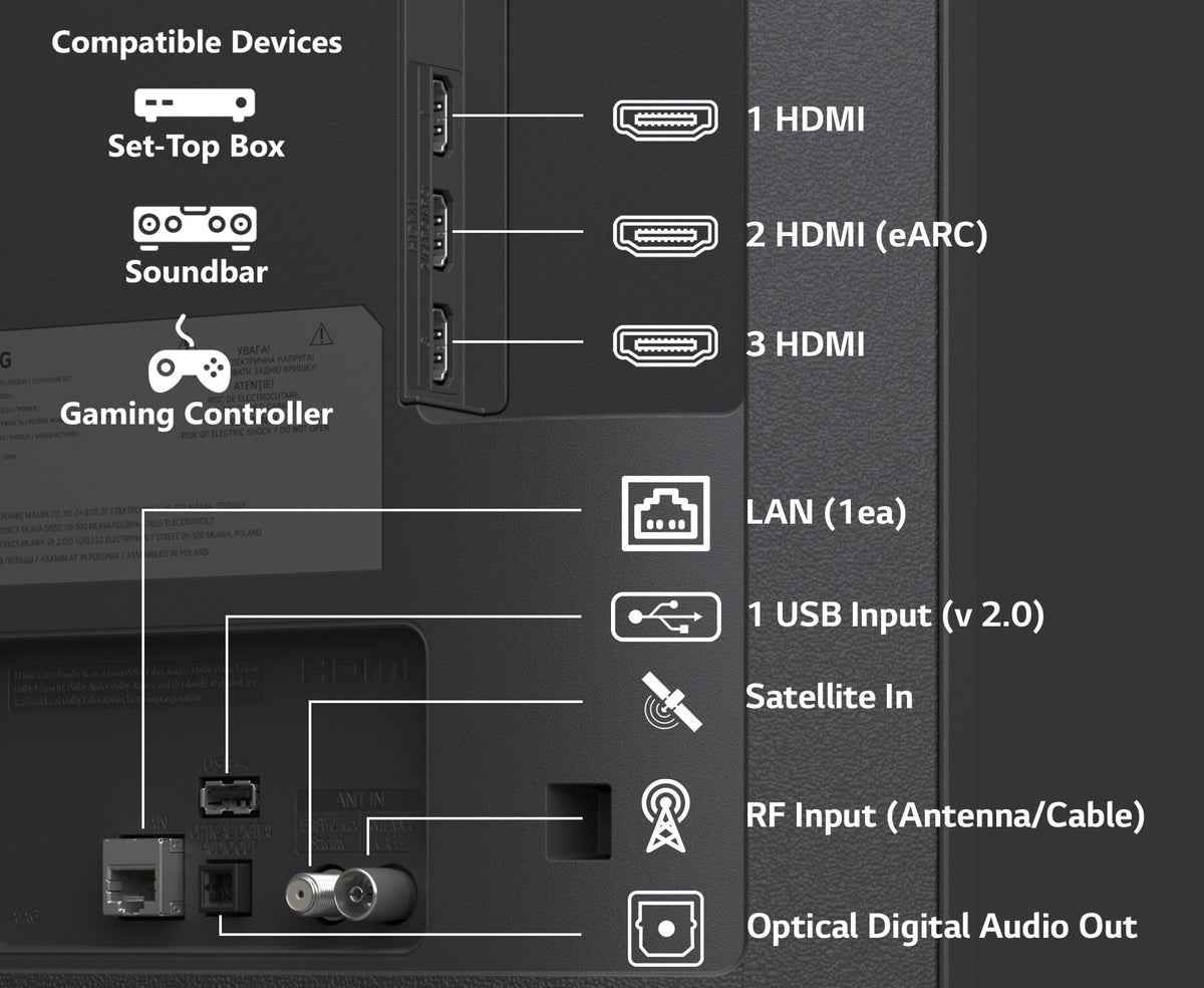 LG UA8250 55 inch smart TV additional product image