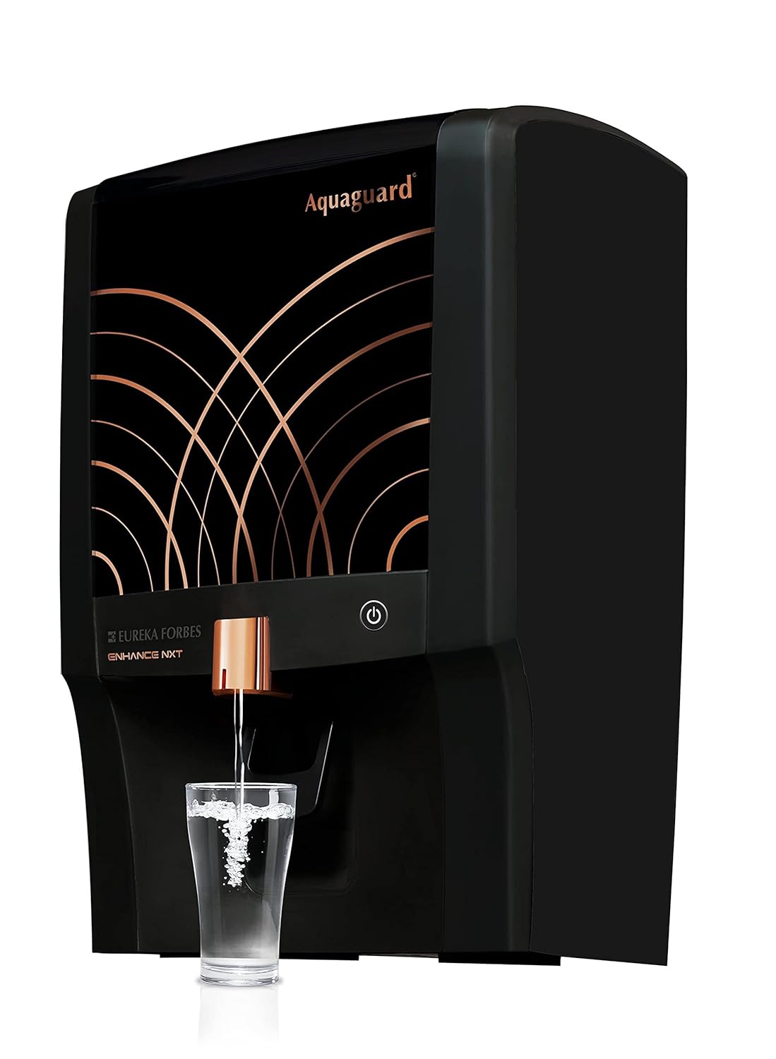 AQUAGUARD Enhance Nxt Ro+Uv+Mtds வாட்டர் ப்யூரிஃபையர், 62 லிட்டர் கருப்பு