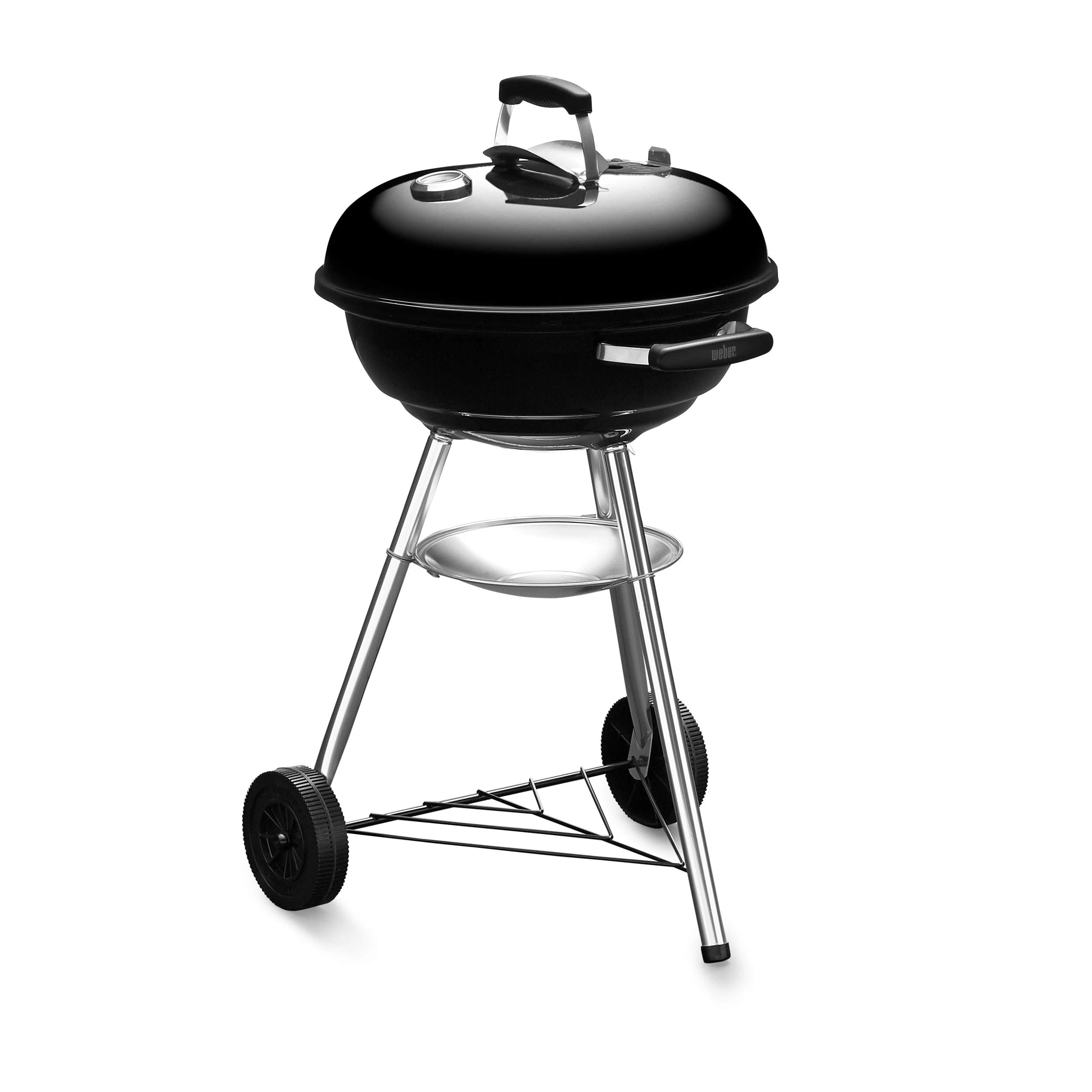 Weber 47Cm Compact Grill W/Therm Charcoal Black Asia