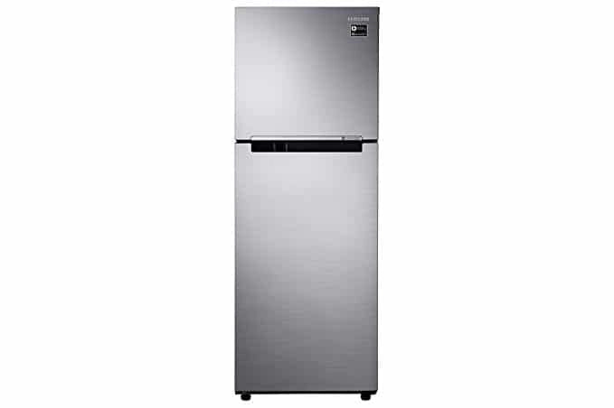 Samsung 253 L 3 Star Inverter Frost-Free Double-Door Refrigerator (RT28N3083S9/HL, Refined Inox)