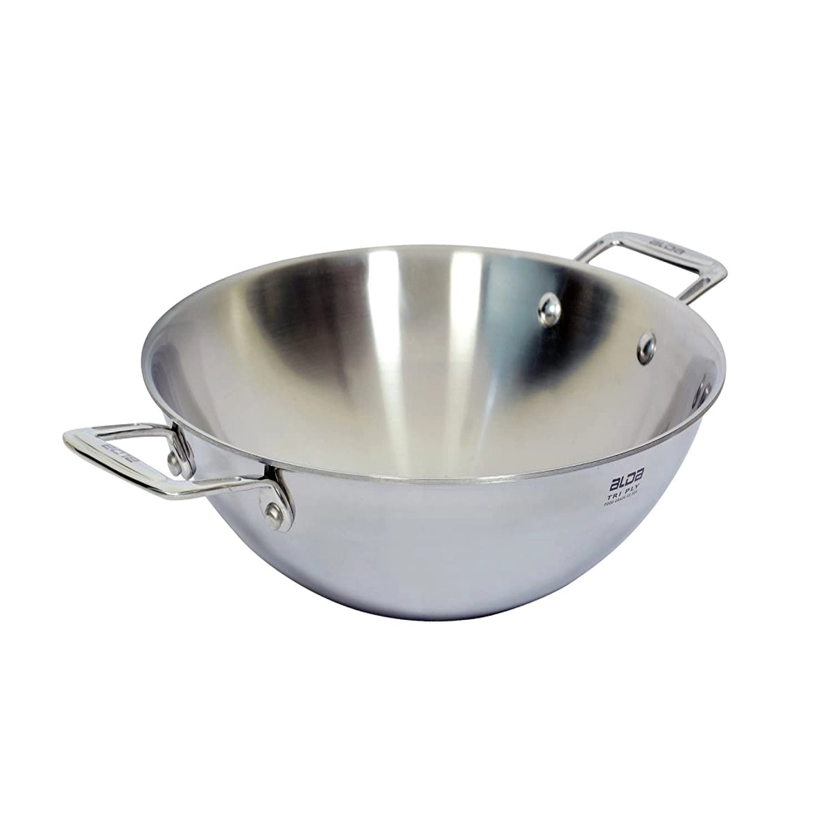 Alda Traditional Kadhai Tri Ply Stainless Steel