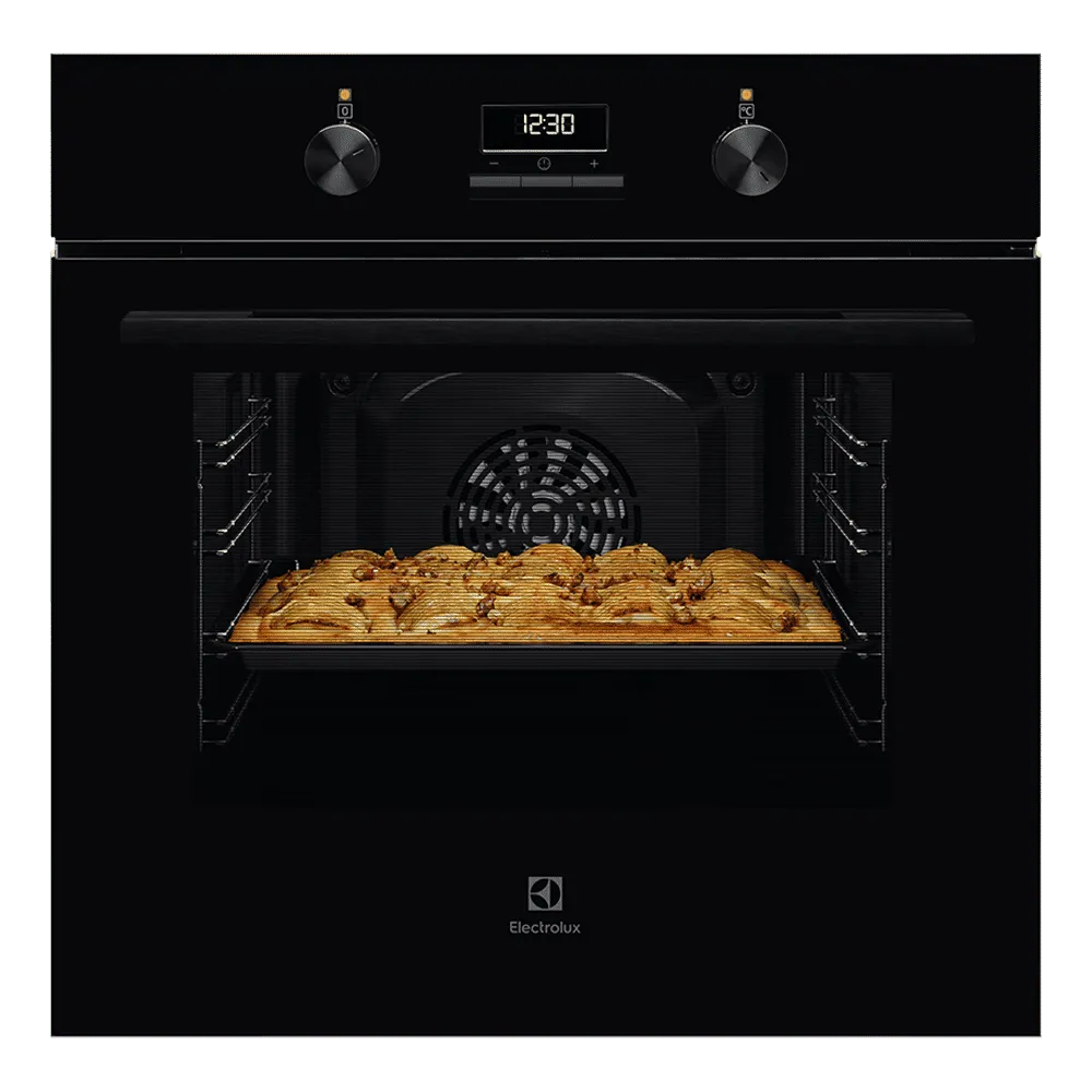 Electrolux 300 Series 65L Built-in Microwave with Grill (KOH3H00BK, Black, 60cm)