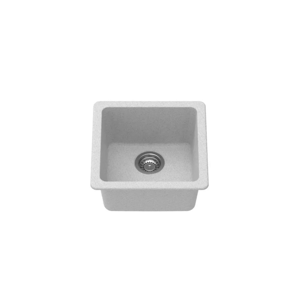 Carysil Neo Salsa Single Bowl 17x17 Kitchen Sink - Granite metalic neva