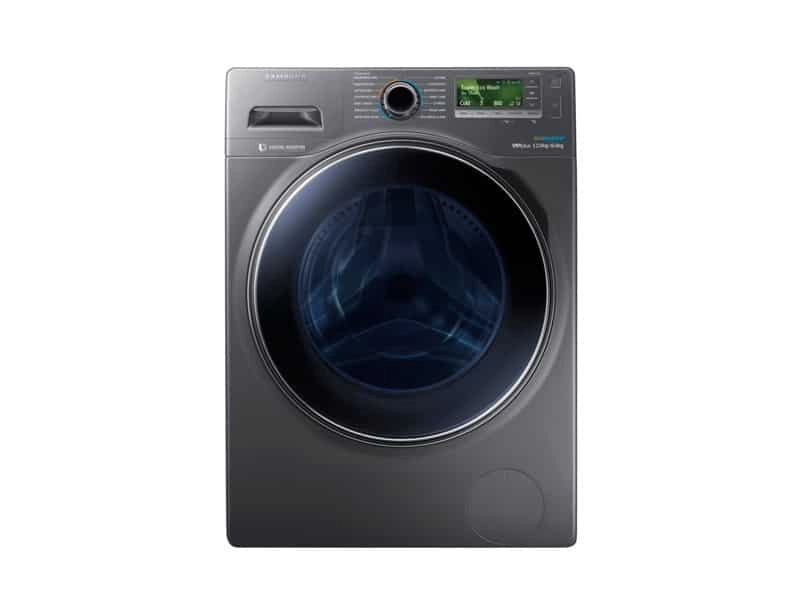 Samsung WD12J8420GX/TL Fully-automatic Front-loading Washing Machine (12 Kg, 3 Star Rating, Inox Body)