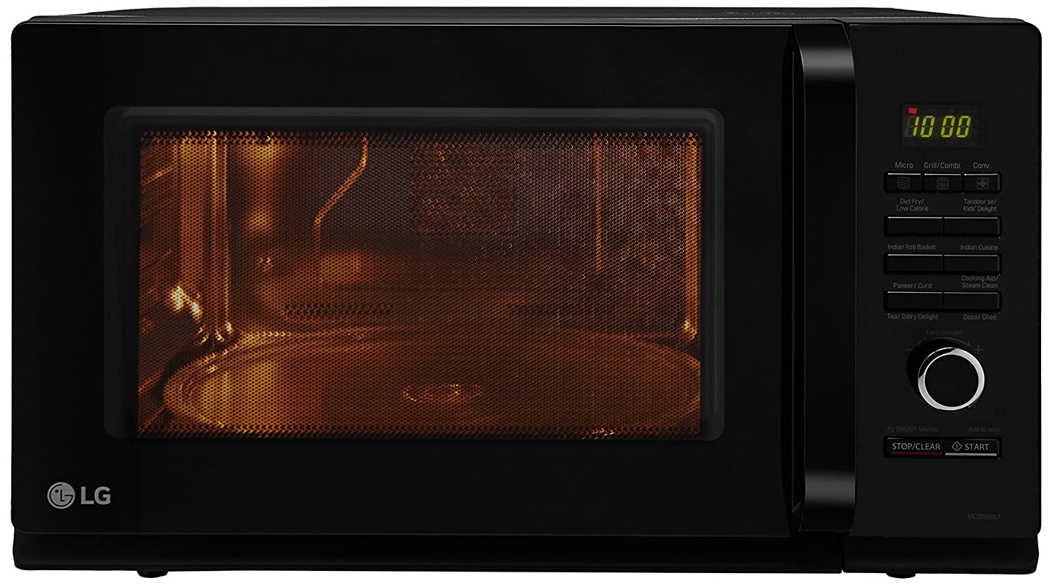 LG 32L Convection Microwave Oven MC3286BLT Black