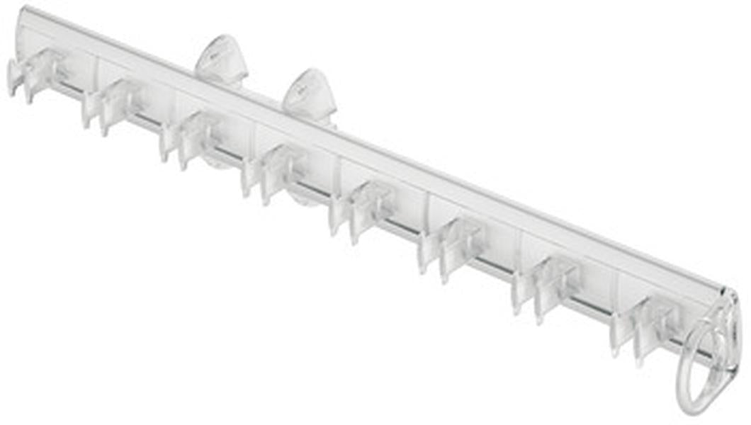 hafele 807.27.050 Sliding Belt Rack 8 Hooks Aluminium And Oroglass
