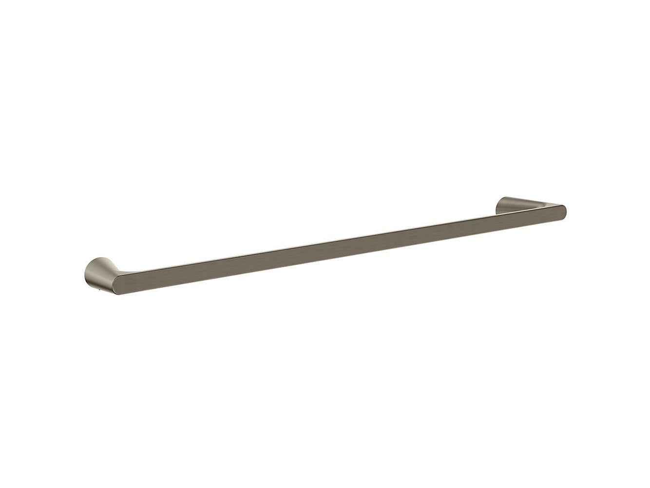 kohler K-25348IN-BN 610mm single towel bar in brushed nickel