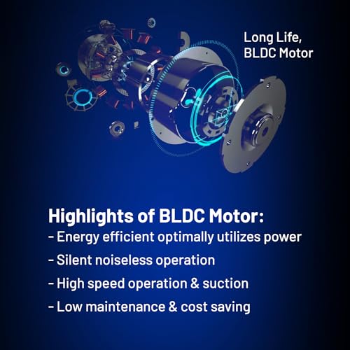 Glen 90cm 1200m³/hr BLDC Filterless Autoclean Chimney|Inverter Technology|Touch & Gesture Control|12 Yrs on Motor, 1 Yrs Comprehensive Warranty by Glen(6071 BLDC BLACK 90cm)