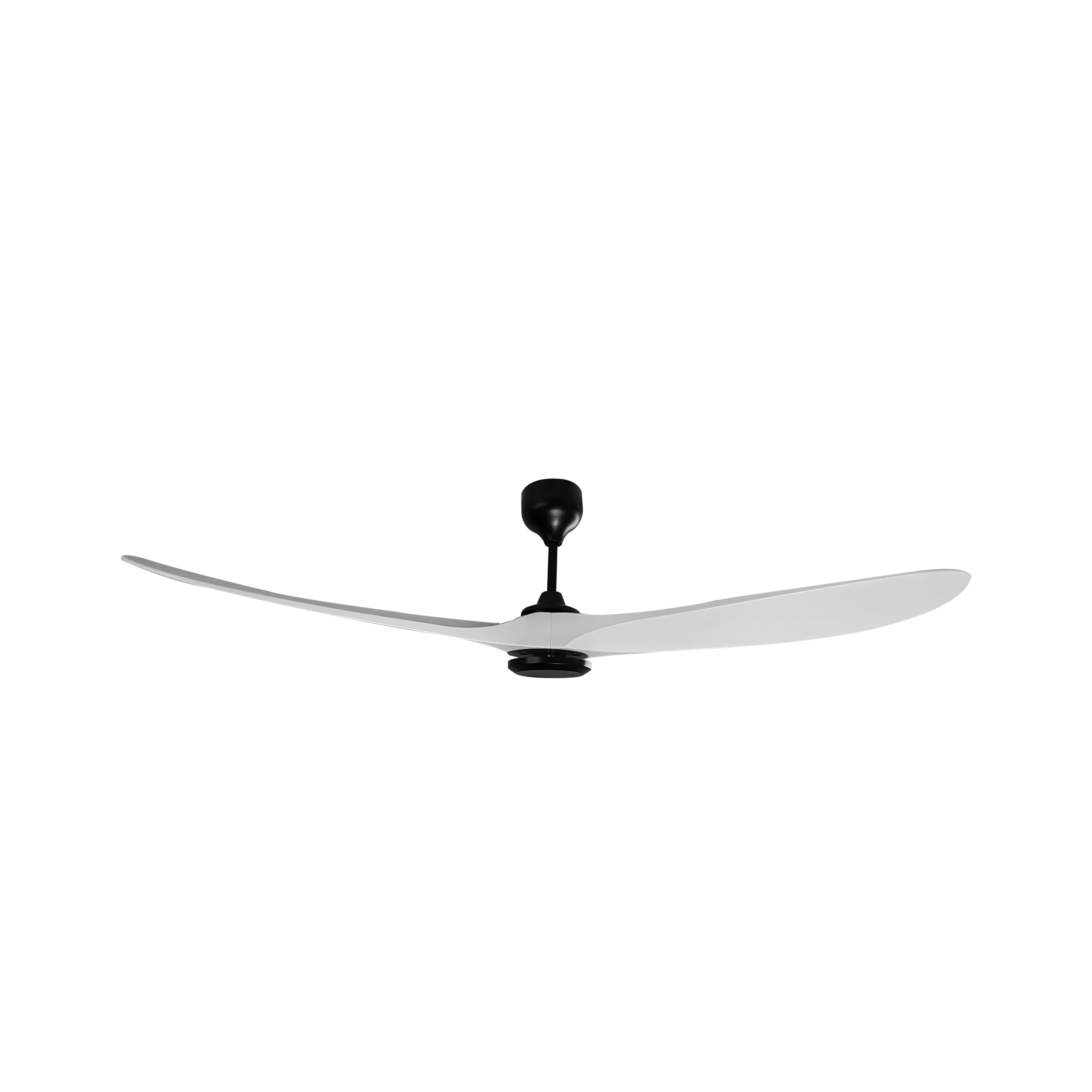 eFF4 asper 1200mm 3 Blade 5 Star BLDC Ceiling Fan, with Aerodynamic ABS Blades and remote control (Black and White)