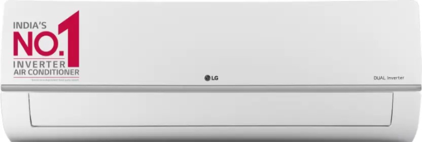 LG AI Convertible 6-in-1 Cooling 2023 Model 1.5 Ton 3 Star Split Inverter 2 Way Swing, HD Filter with Anti-Virus Protection AC - White (RS-Q19ENXE, Copper Condenser)