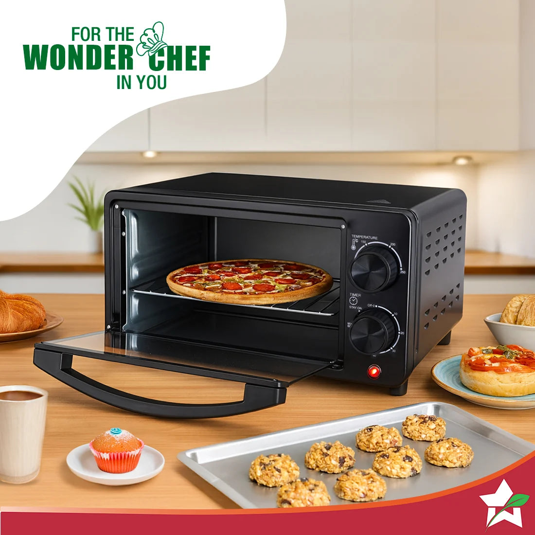 Wonderchef 63155206 10 L Oven Toaster Griller (OTG)