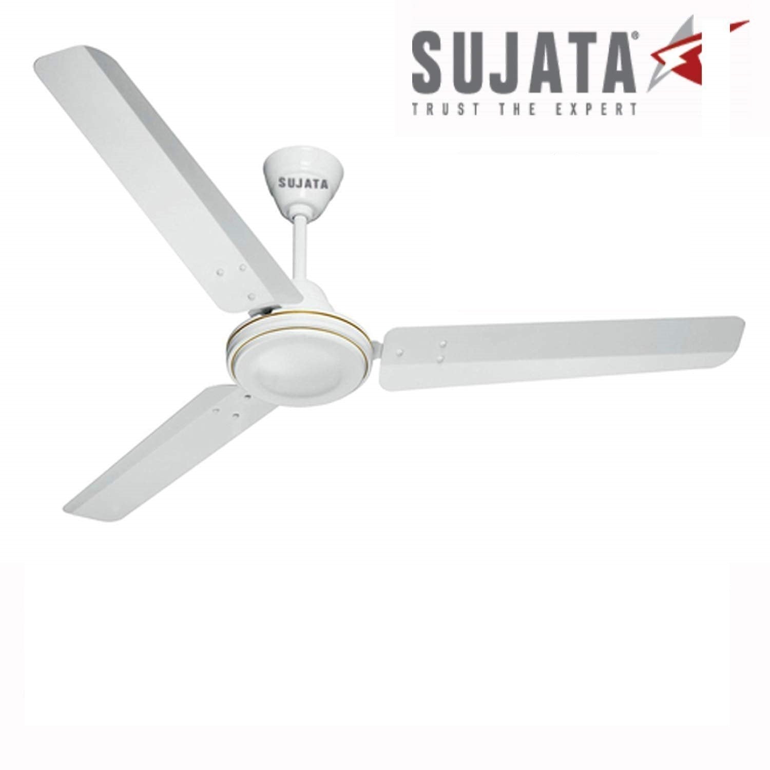 Sujata Bldc Fan Kinetica 1200 mm White chrome