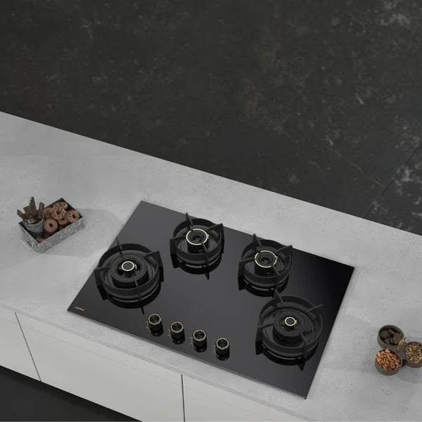 Hafele VESTA 480 80cm 4-Burner Hob: Sleek and Efficient Cooking Solution