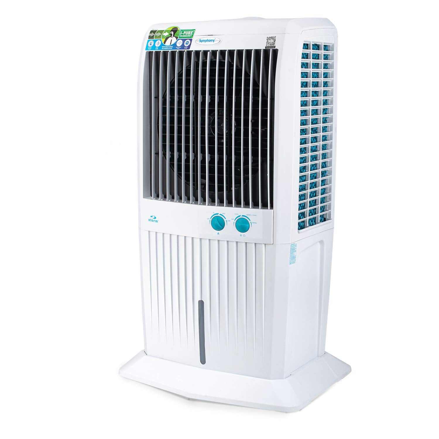 Symphony Tower Cooler - 70 L, White