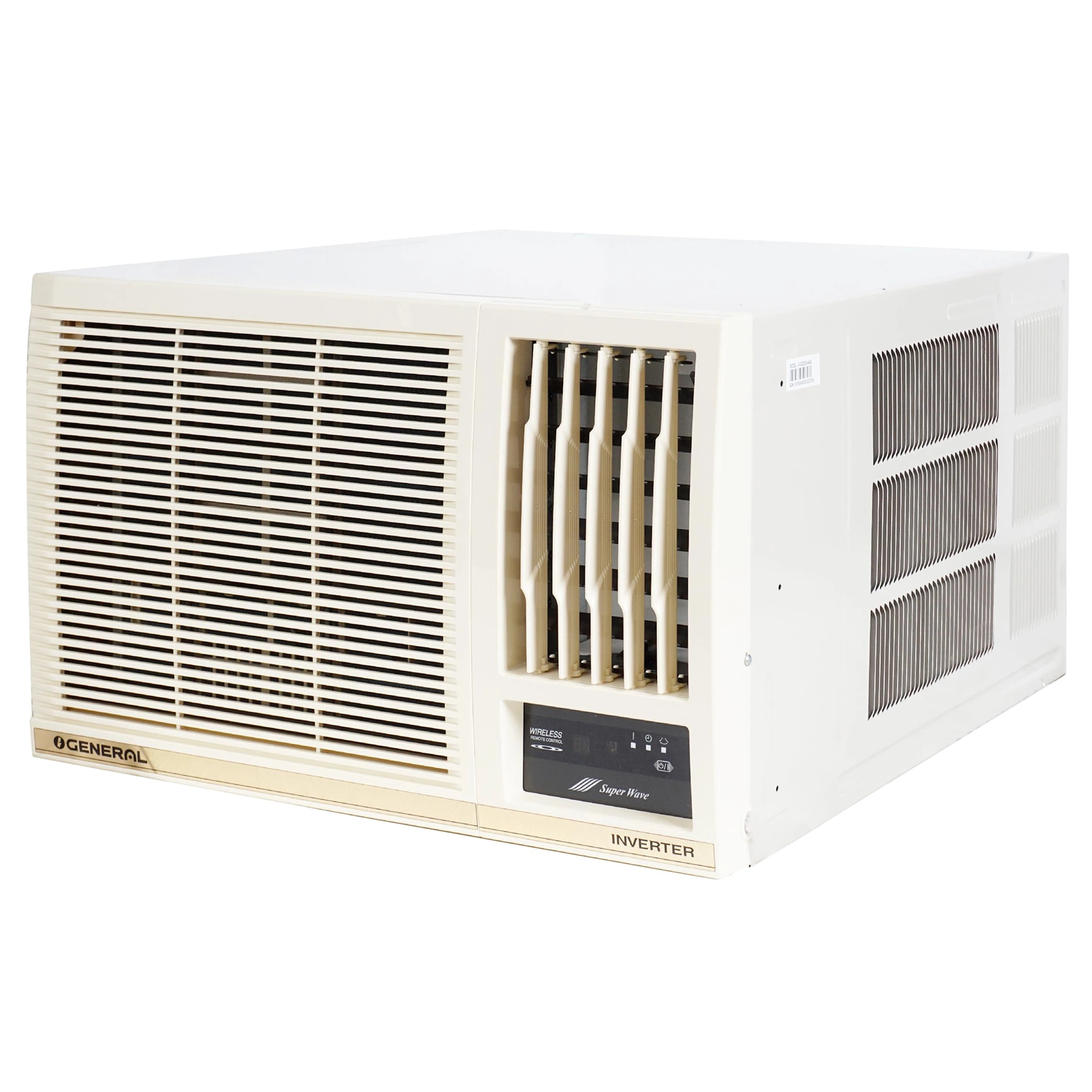 OGeneral BBAA 1.2 Ton 3 Star Window AC with Super Wave Tech & 3-Speed Cooling (AFGB14BBAA-B, White)