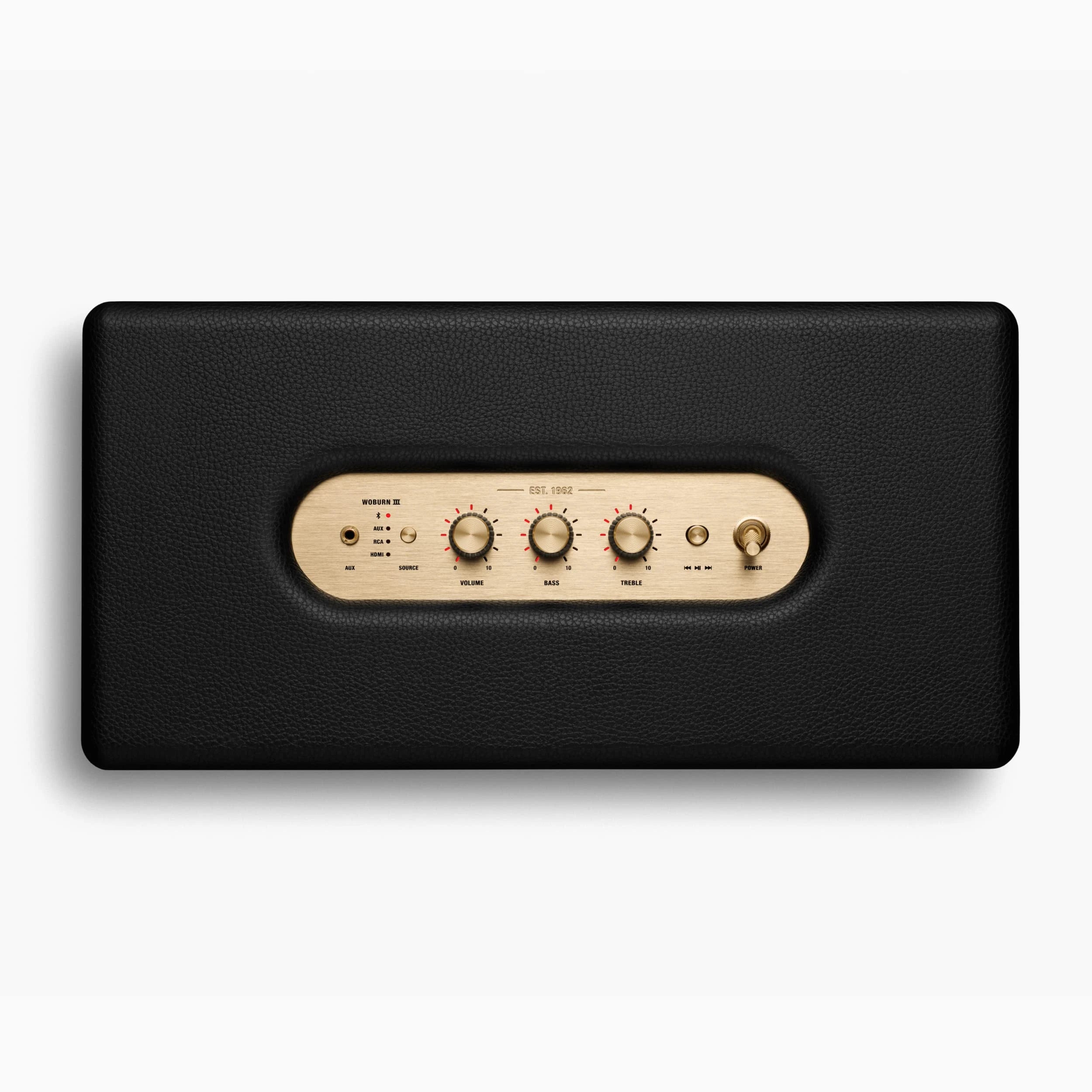 Marshall Woburn III Bluetooth Speaker, 90W, Black