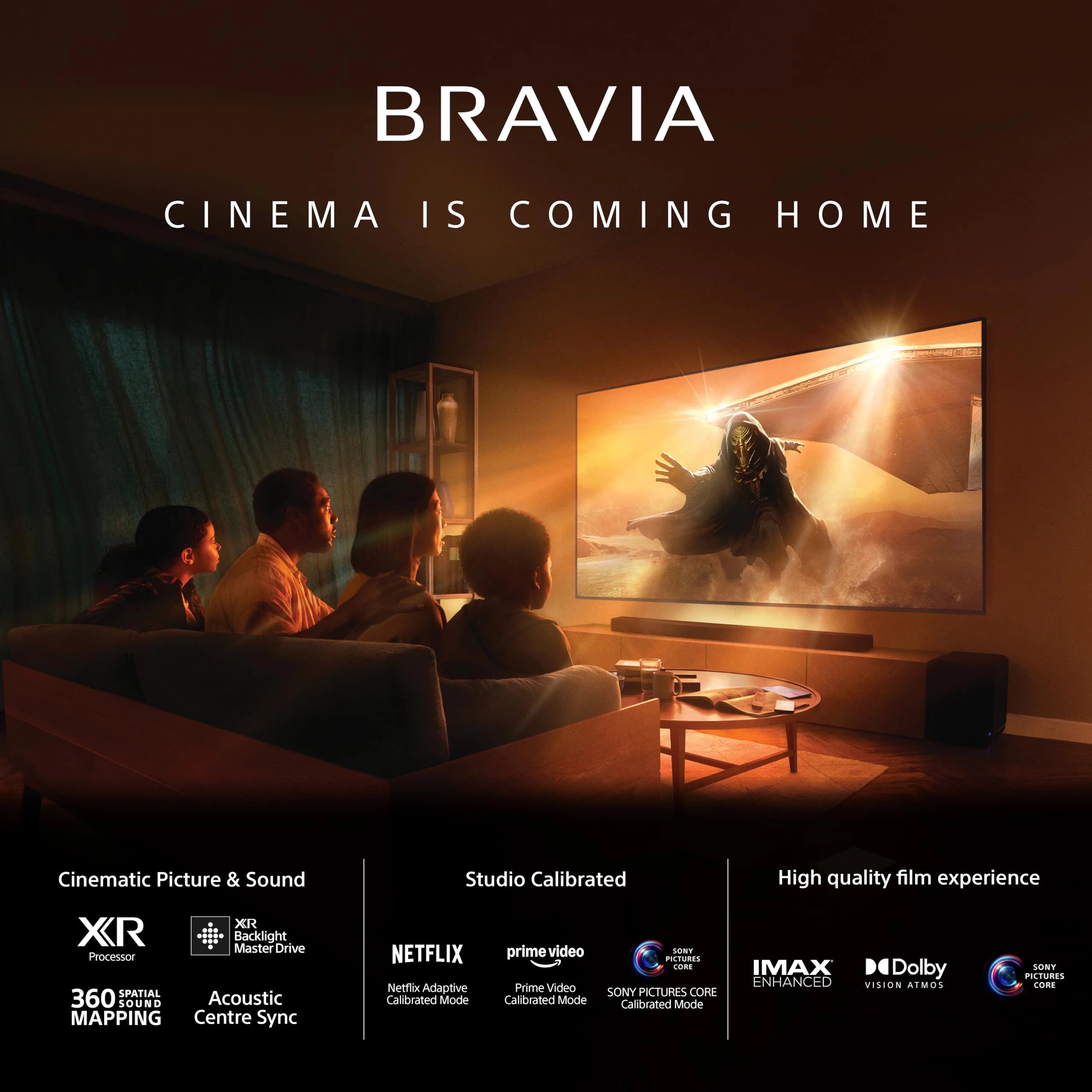 Sony 164 cm (65 inches) BRAVIA 5 4K Ultra HD Smart Mini LED Google TV K-65XR50