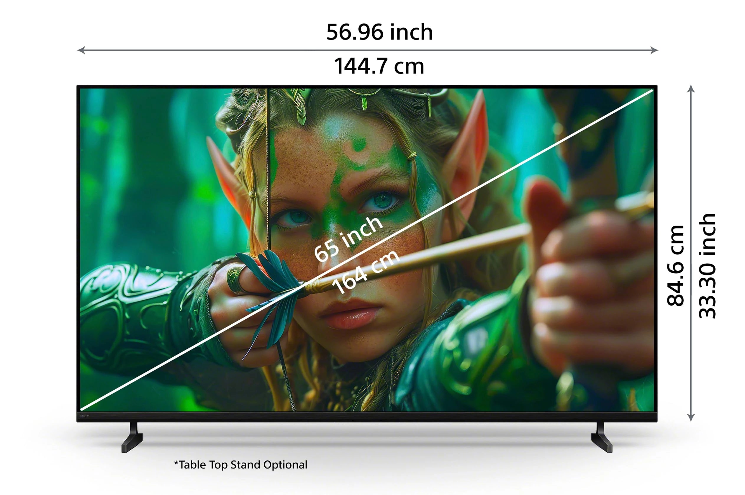 Sony 164 cm (65 inches) BRAVIA 2M2 Series 4K Ultra HD Smart LED Google TV K-65S25M2