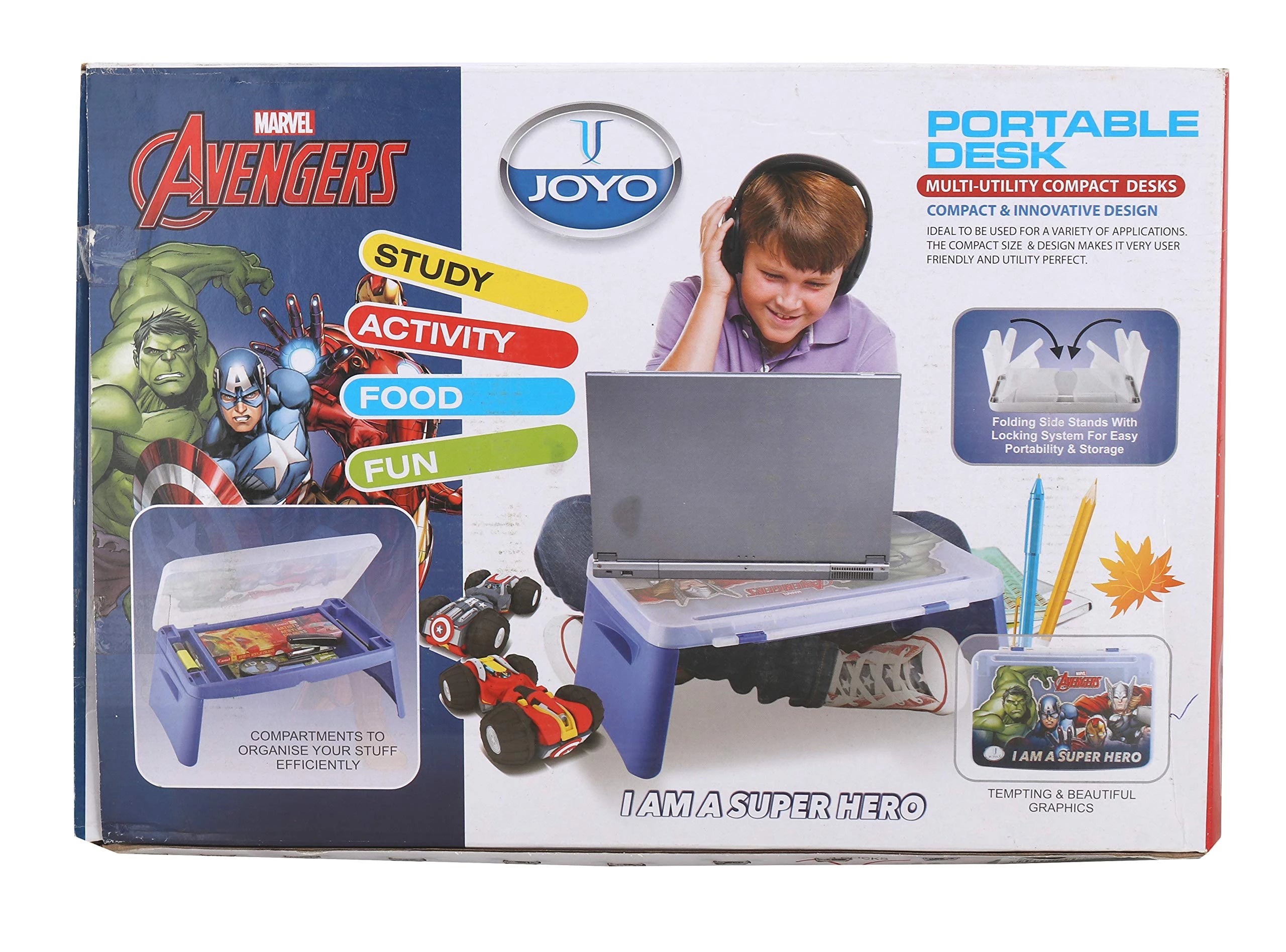JOYO Portable Desk Avengers Blue - New Model