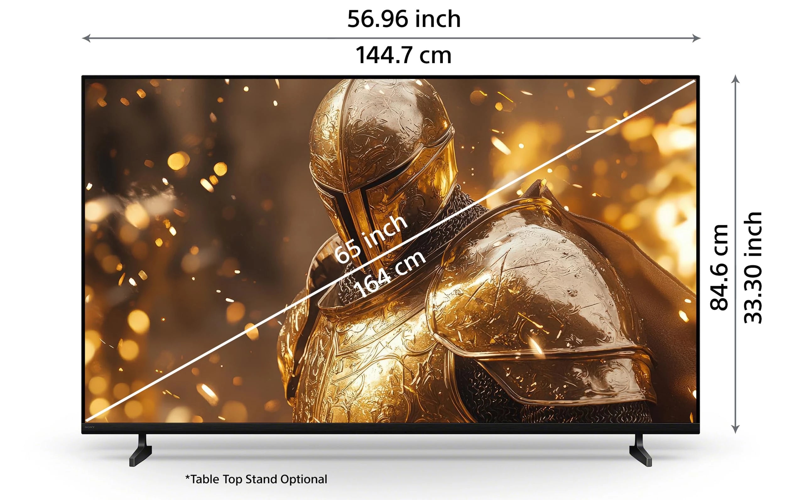 Sony 164 cm (65 inches) BRAVIA 2M2 Series 4K Ultra HD Smart LED Google TV K-65S25BM2