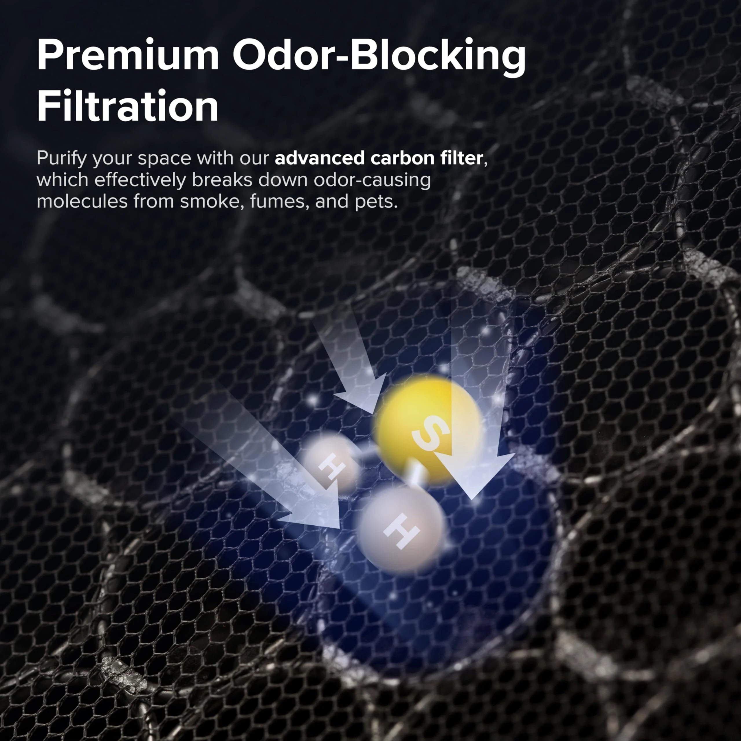 LEVOIT Air Purifiers for Home Large Room Bedroom Up to 1110 Ft² with Air Quality and Light Sensors, Smart WiFi, Washable Filters, HEPA Filter Captures Pet Hair, Allergies, Dust, Smoke, Vital 100S