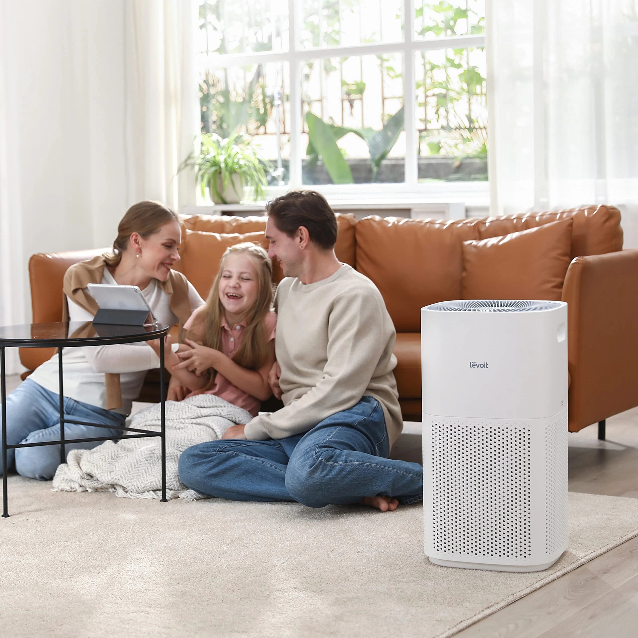 LEVOIT Large Room Air Purifier, WiFi & PM2.5 Monitor, H13 True HEPA Filter, 1588 Sq. Ft Coverage, Removes 99.97% of Allergens, Smoke, Dust, Auto Mode, Alexa Control