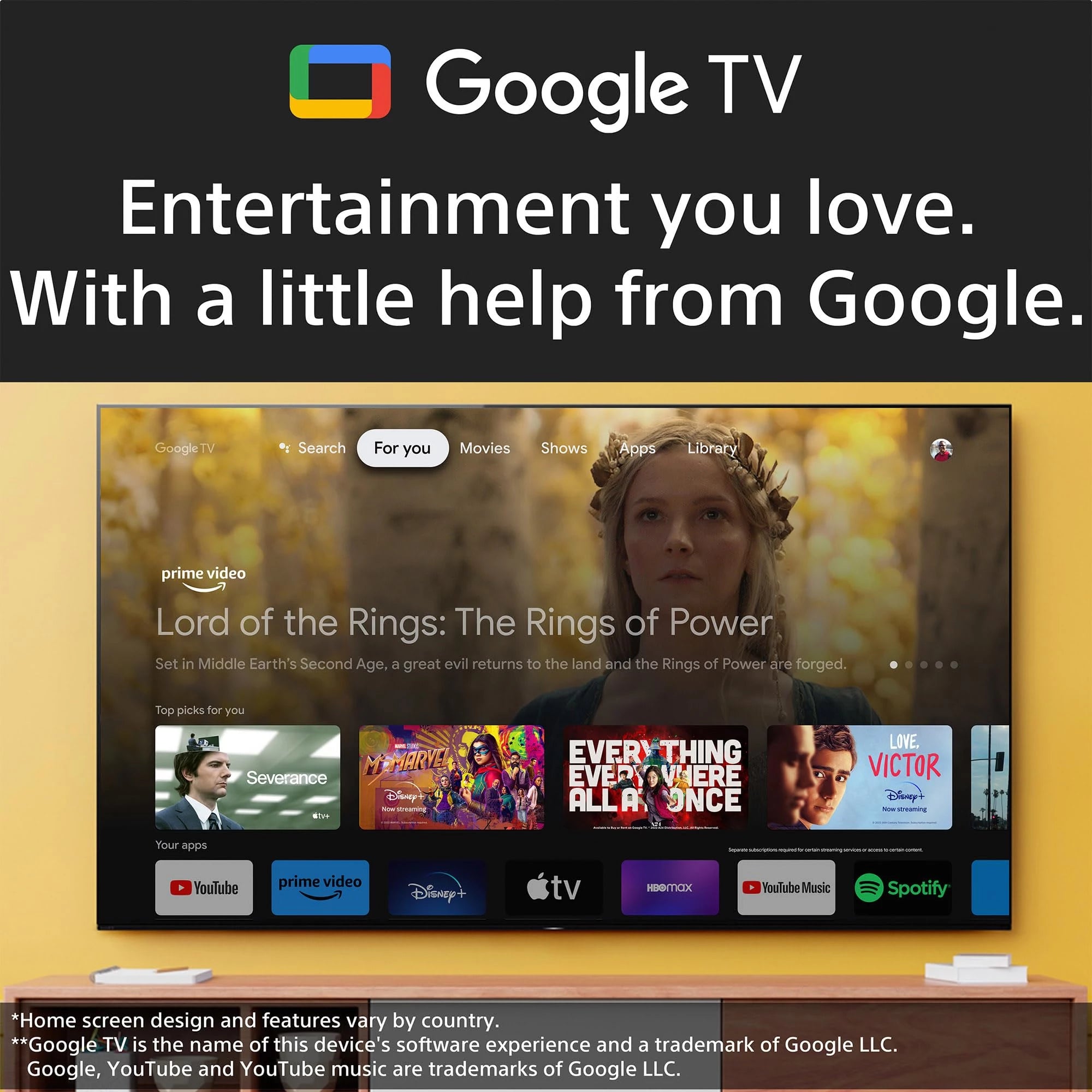 Sony Bravia 139 cm (55 inches) XR Series 4K Ultra HD Smart Full Array LED Google TV XR-55X90L (Black)