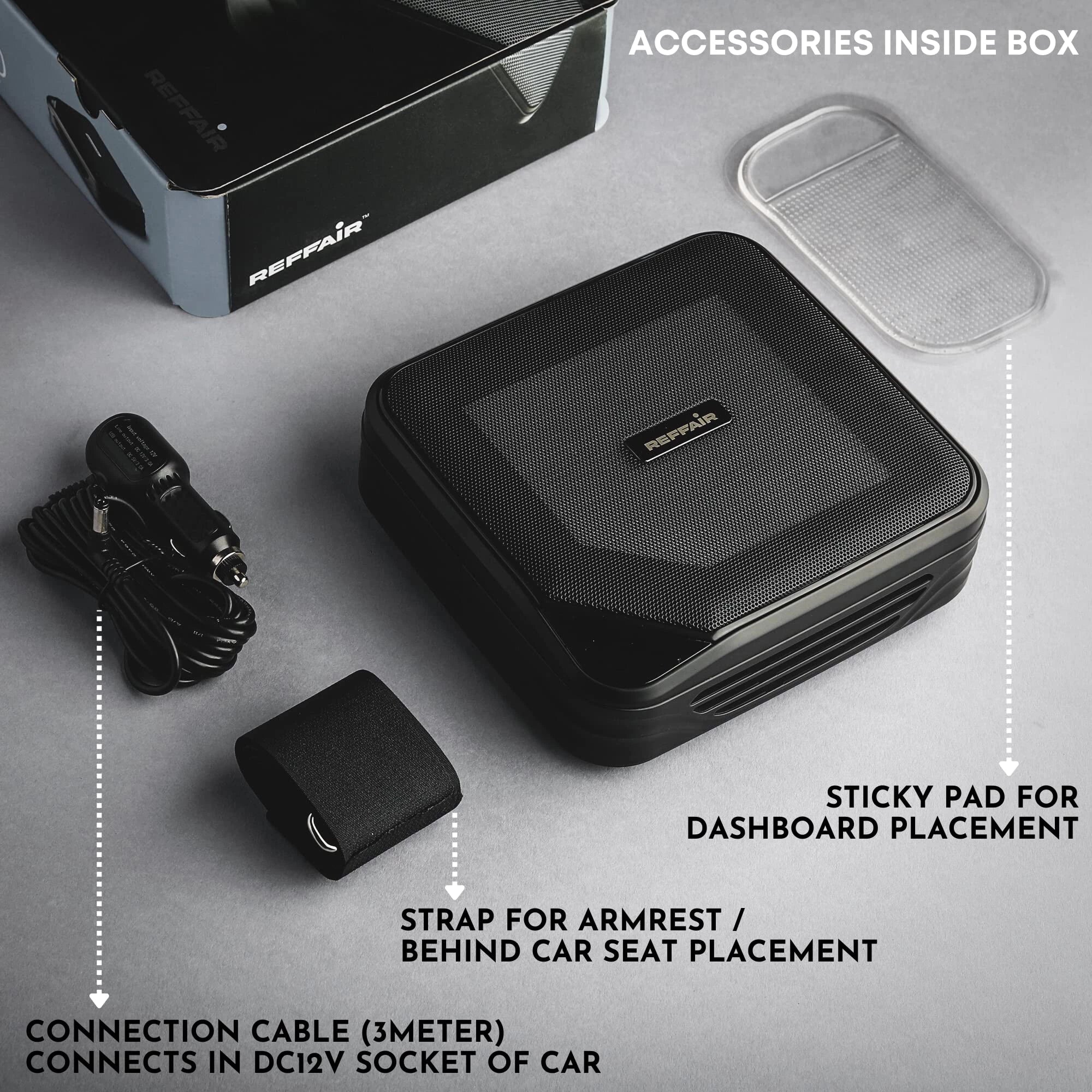 Reffair QX50 Plus 2nd Gen Car Air Purifier - Plasma Protect Technology