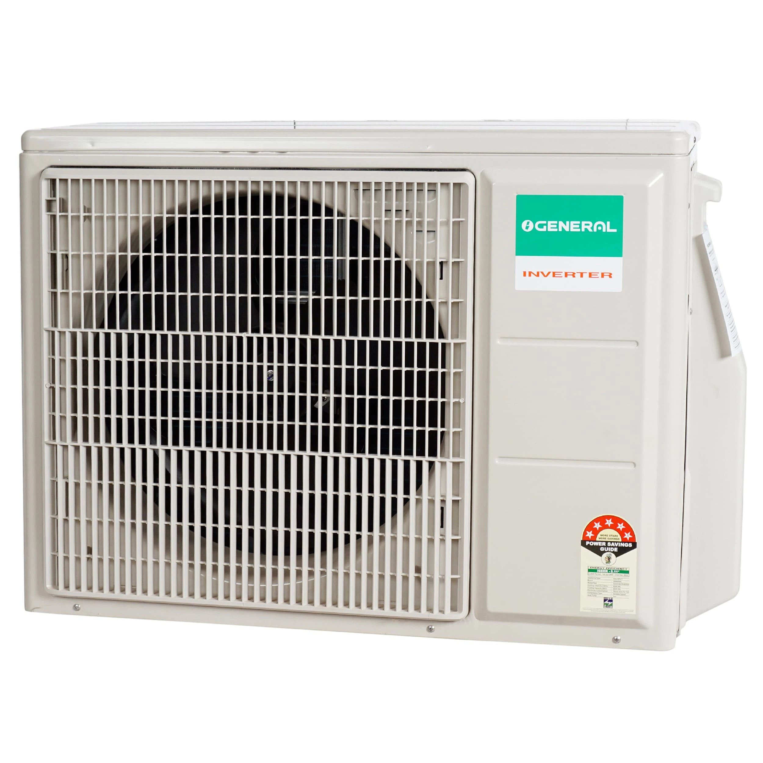 OGeneral 1.5T 5 Star Inverter Split AC - HOT & COLD (Copper Condenser, ASGG18KJTA-B, 2023, White)