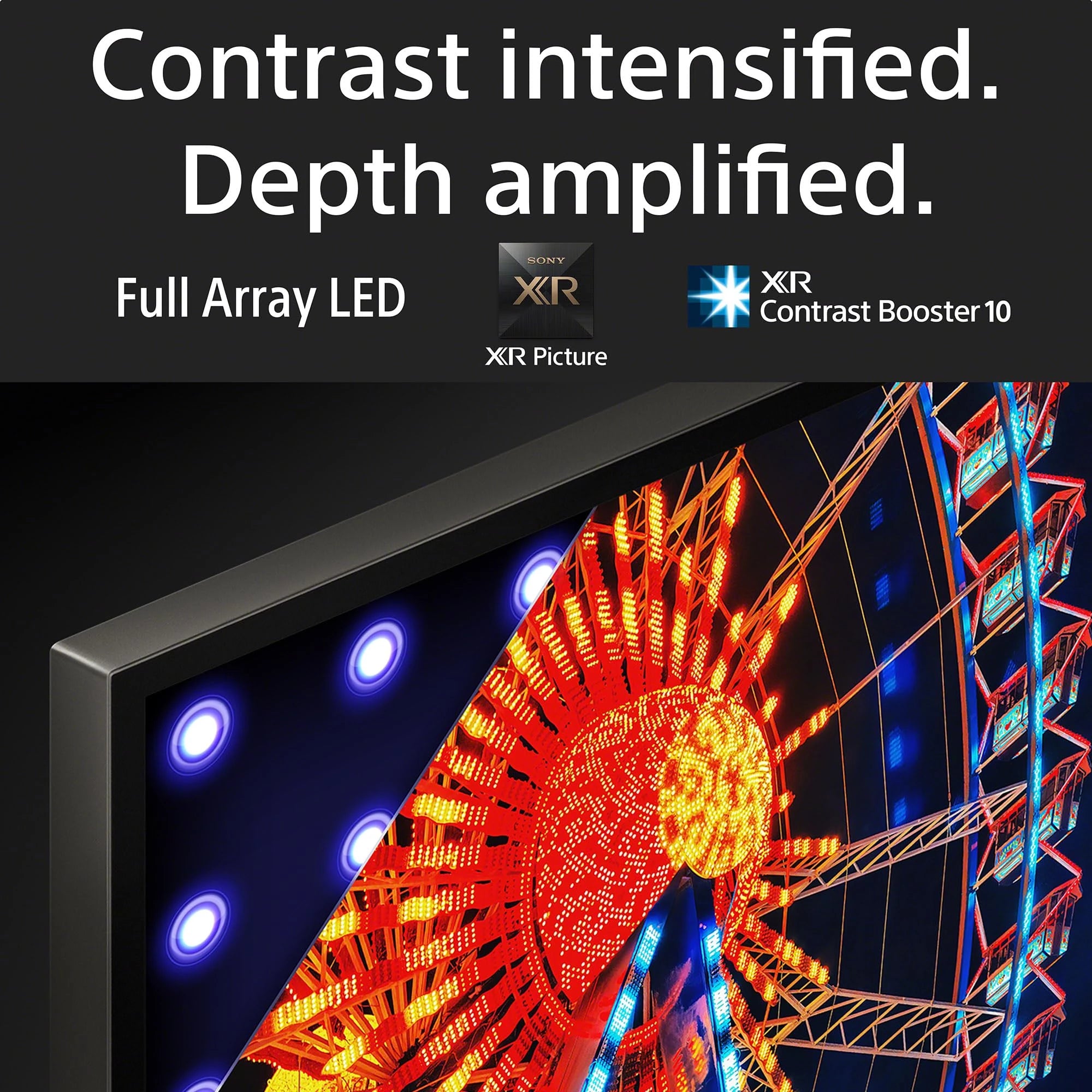 Sony Bravia 164 cm (65 inches) XR Series 4K Ultra HD Smart Full Array LED Google TV XR-65X90L (Black)
