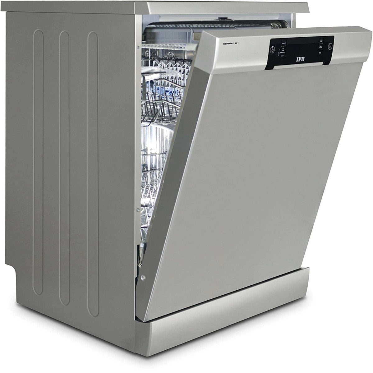 IFB Neptune SX1 Fully-automatic Front-loading Dishwasher (12 Place Settings, Stainless Steel)