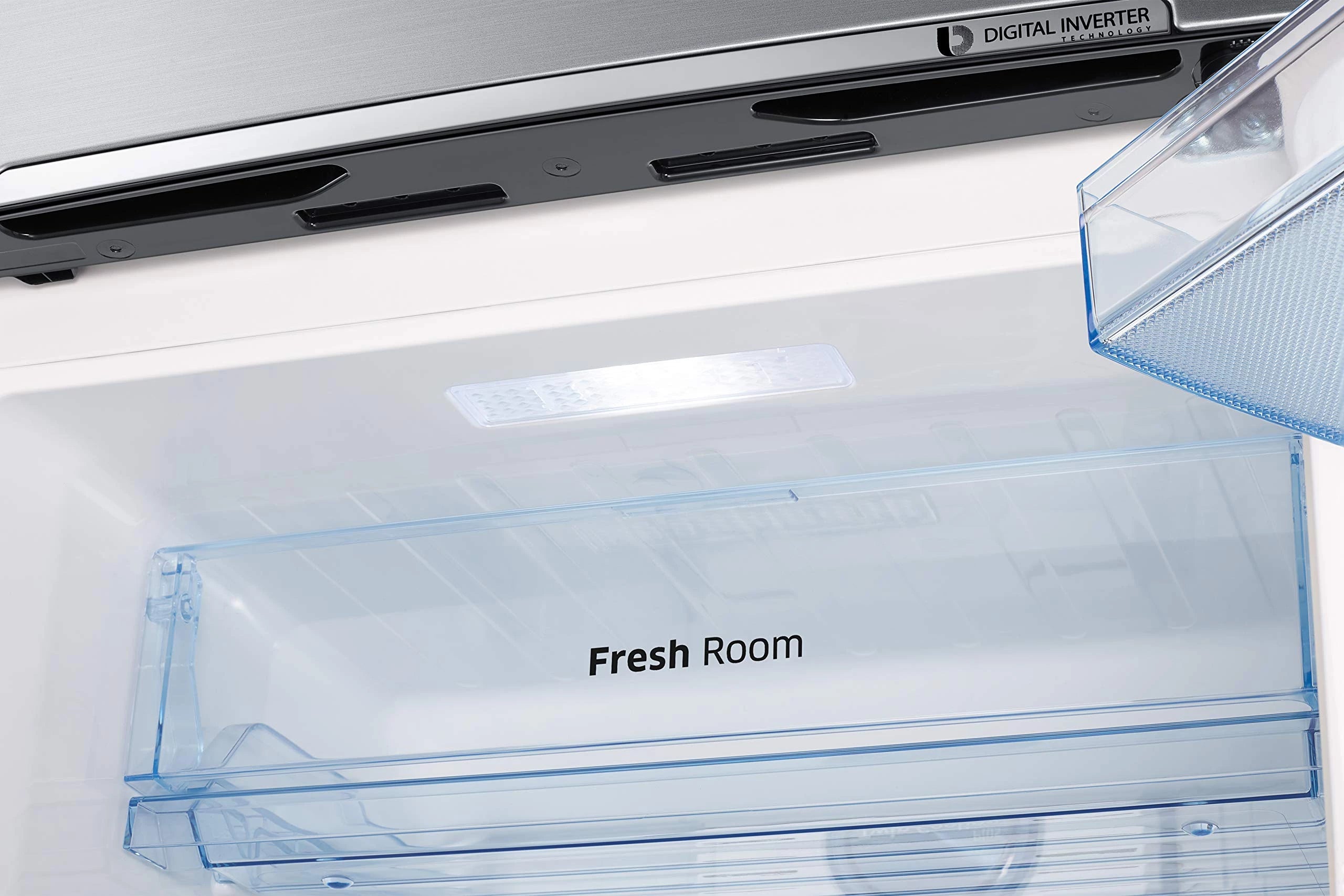 Samsung 345 L 3 Star Frost Free Inverter Double Door Refrigerator Appliance (RT37T4533S9/HL, Silver, Refined Inox)