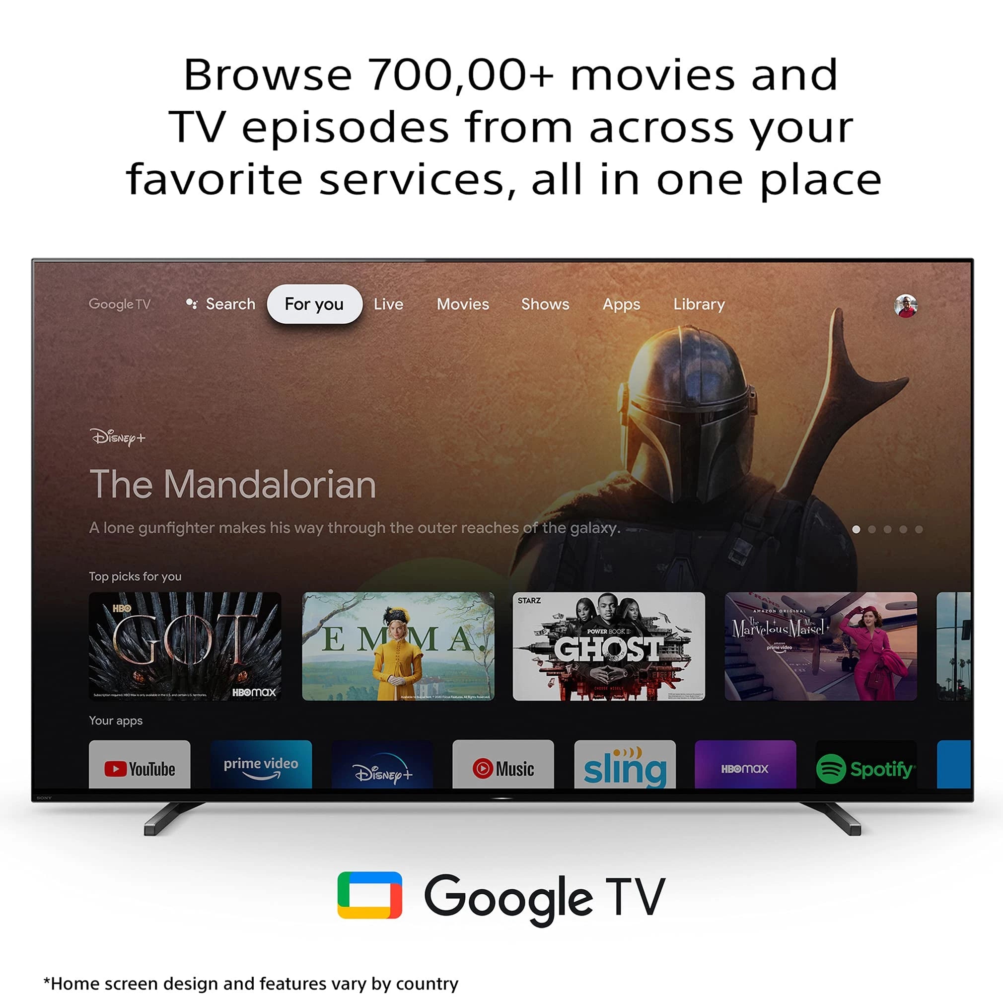 Sony Bravia 195 cm (77 inches) XR series 4K Ultra HD Smart OLED Google TV XR-77A80J (Black)