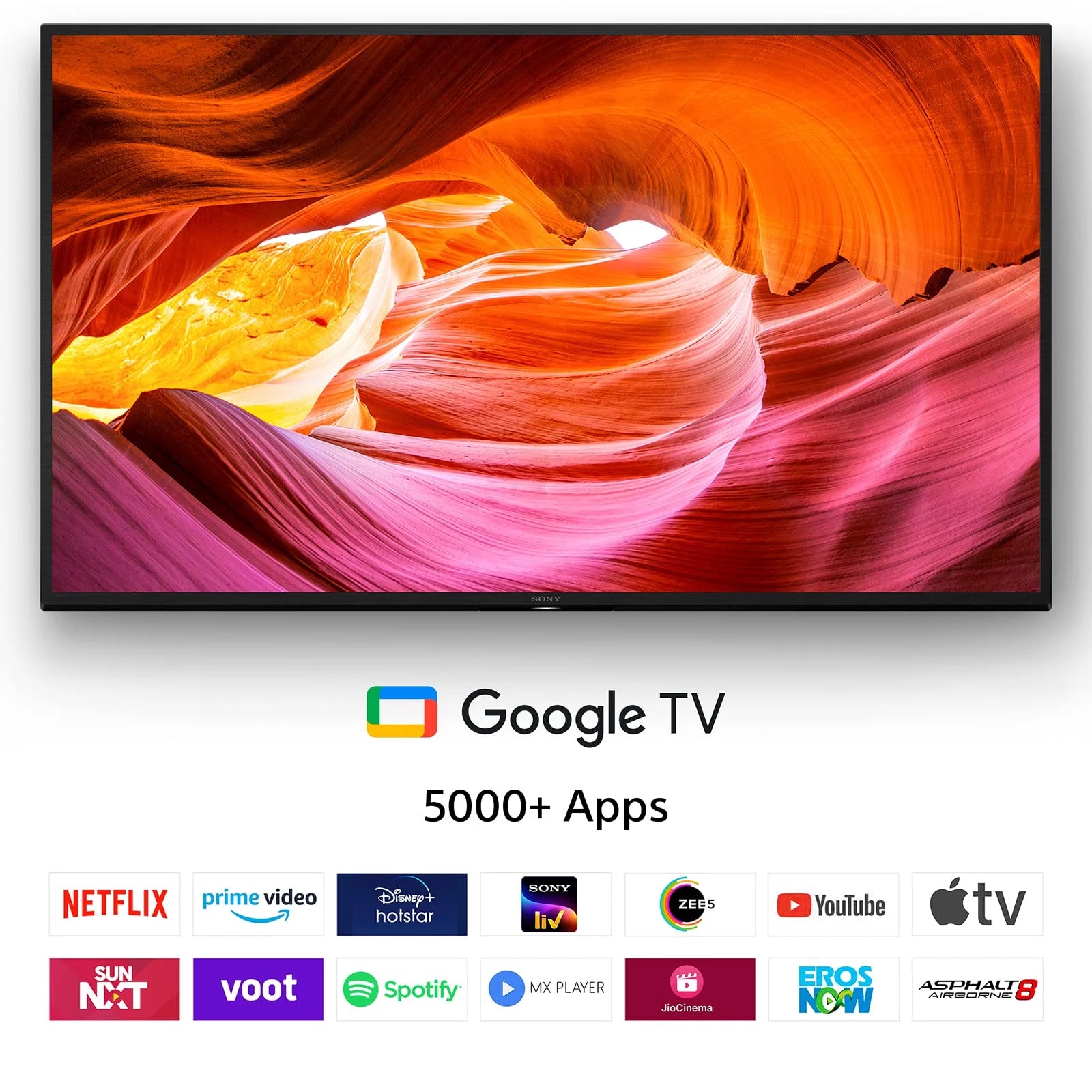 Sony Bravia 126 cm (50 inches) 4K Ultra HD Smart LED Google TV KD-50X75K (Black) (2022 Model) | with Alexa Compatibility