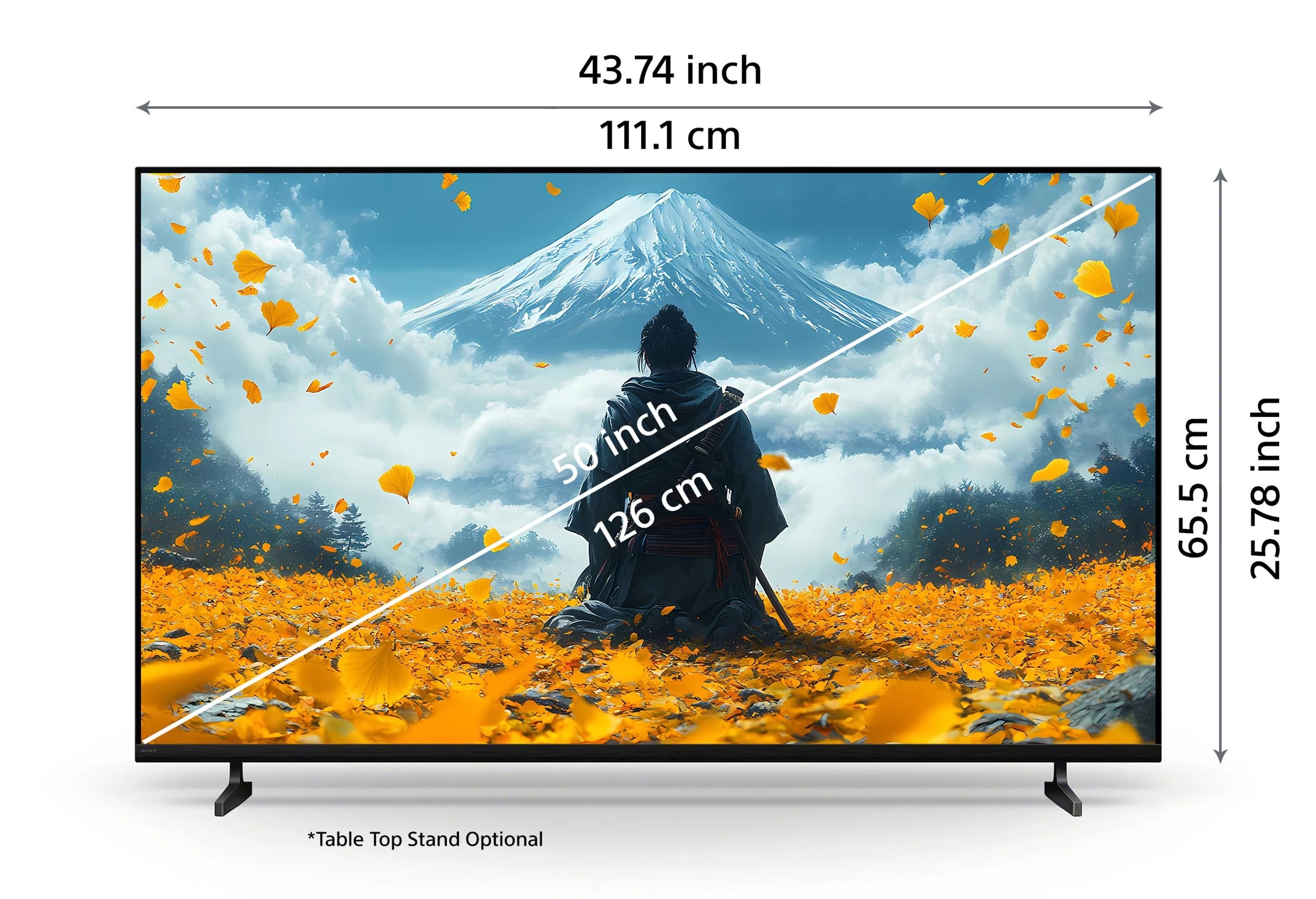 Sony 126 cm (50 inches) BRAVIA 2M2 Series 4K Ultra HD Smart LED Google TV K-50S22BM2