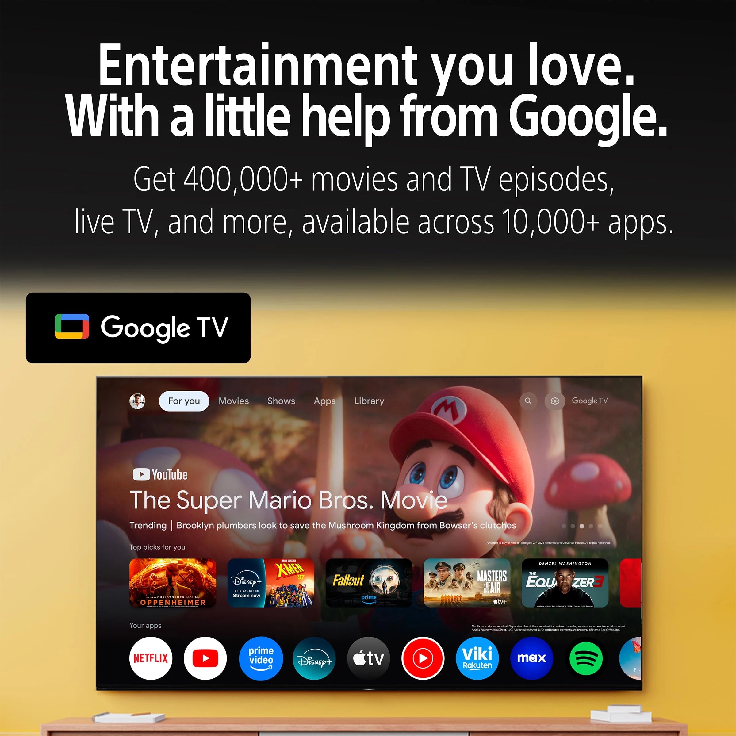 Sony 164 cm (65 inches) BRAVIA 5 4K Ultra HD Smart Mini LED Google TV K-65XR50