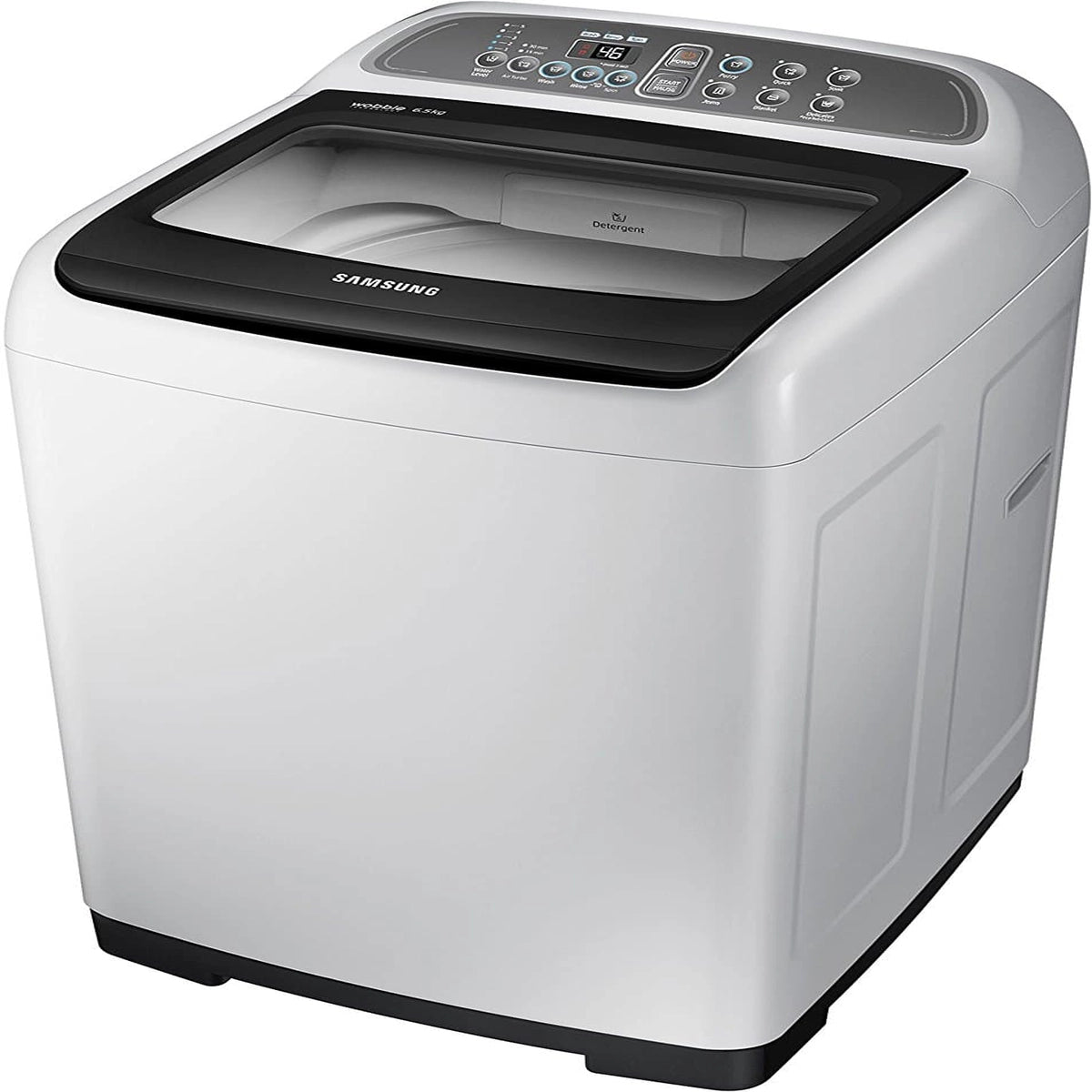 Samsung WA90J5730SS/TL Fully-automatic Top-loading Washing Machine (9 Kg, Silver)