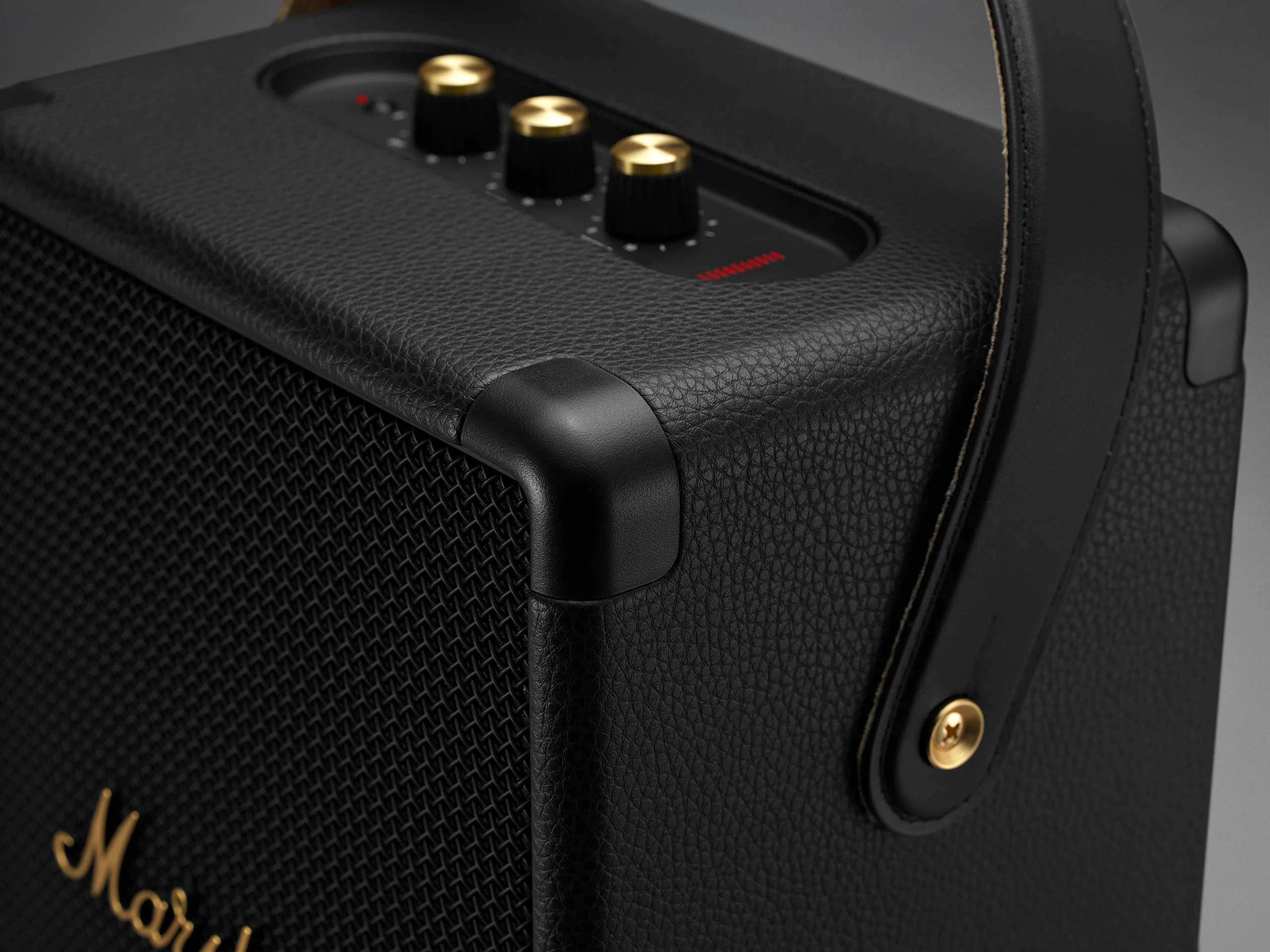 Marshall Tufton 80 Watt Wireless Bluetooth Portable Speaker (Black & Brass)