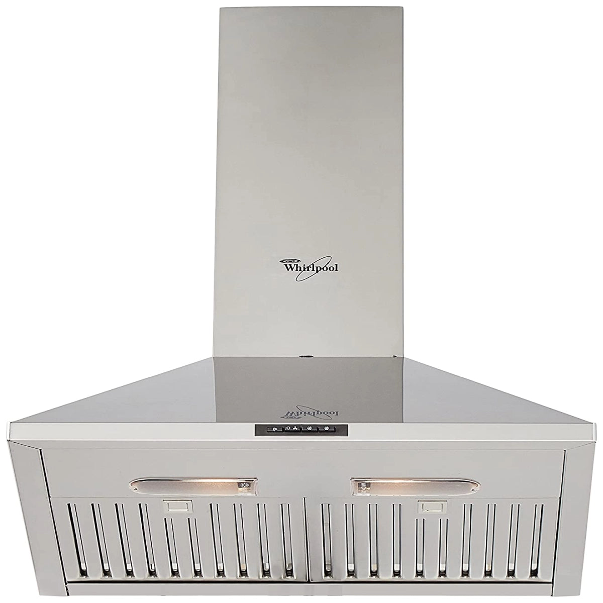 Whirlpool 90cm 1000 m3/hr Chimney (AKR 901 Platinum, 2 Baffle Filters, Silver)