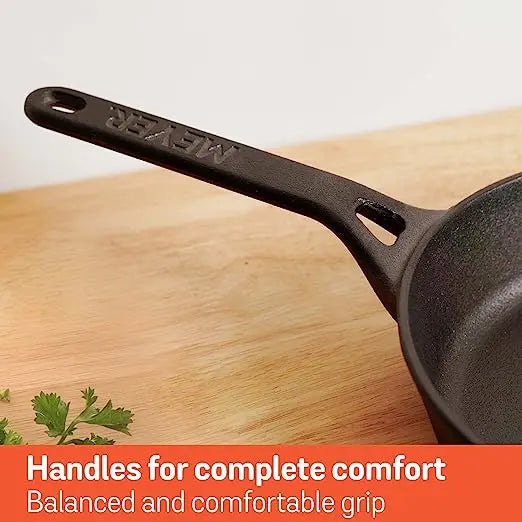 Meyer Cast Iron Skillet 48242 24cm Black